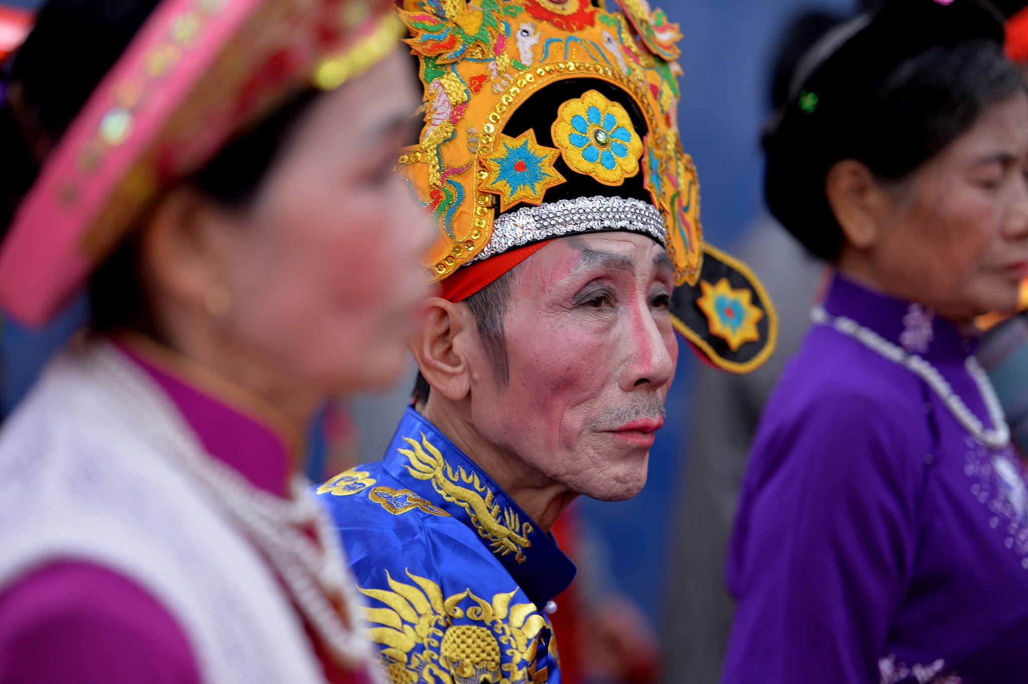 le hoi ruoc vua song o Dong Anh anh 18