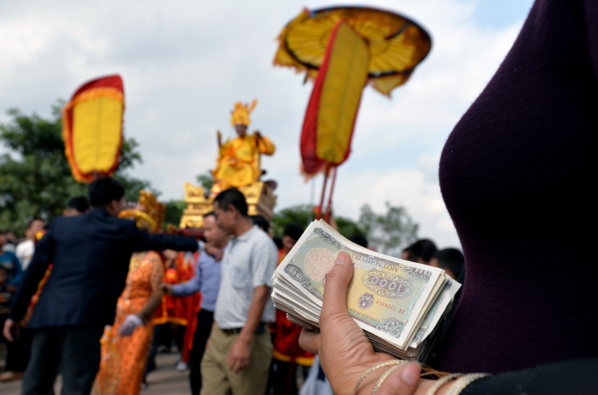 le hoi ruoc vua song o Dong Anh anh 19