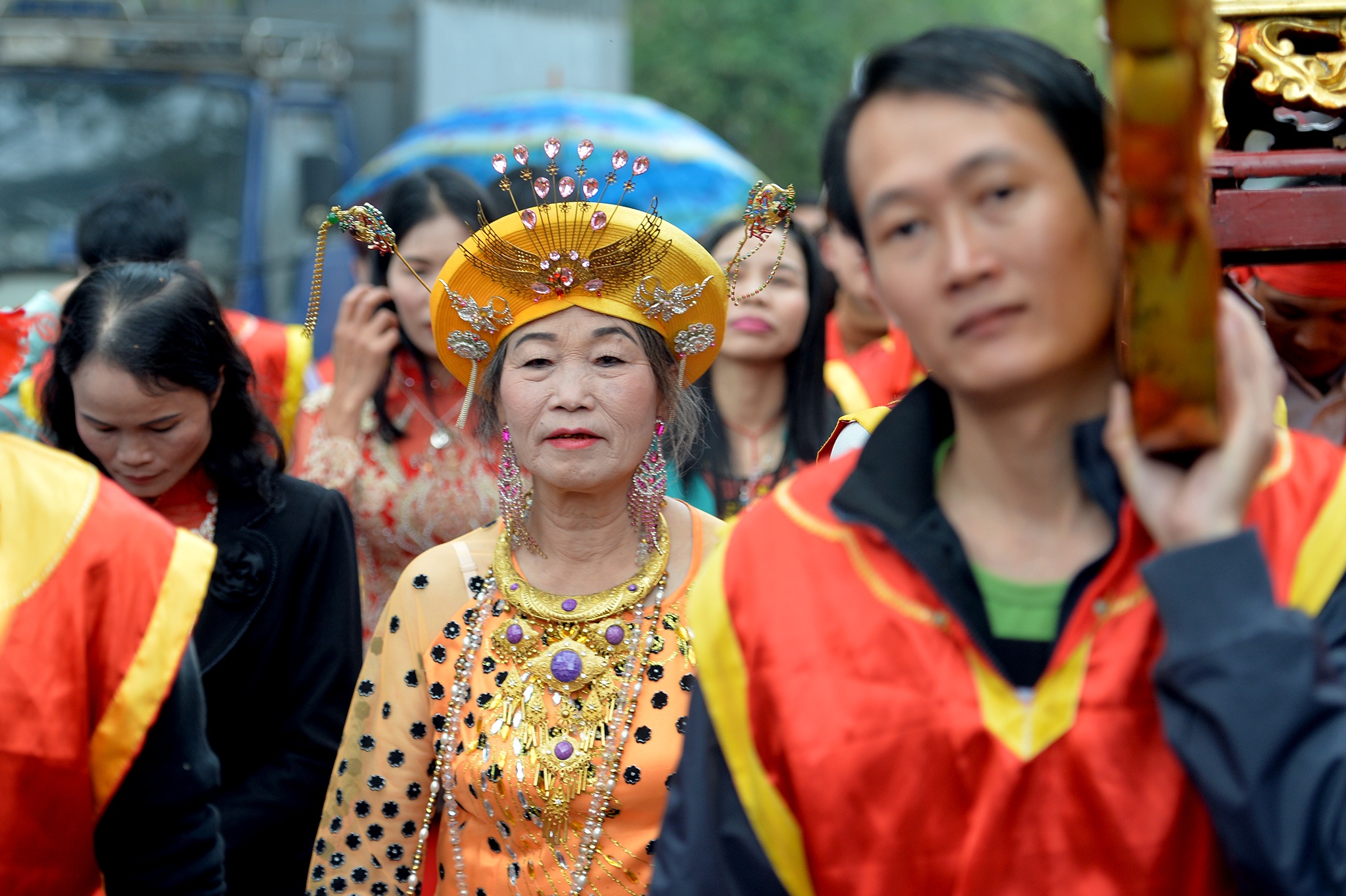 le hoi ruoc vua song o Dong Anh anh 8