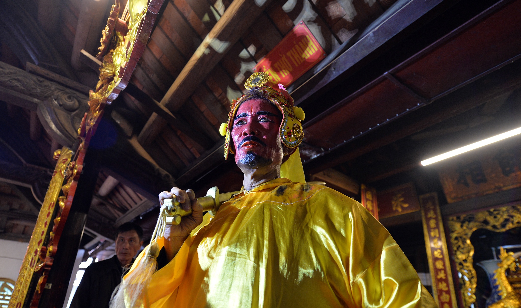 le hoi ruoc vua song o Dong Anh anh 9