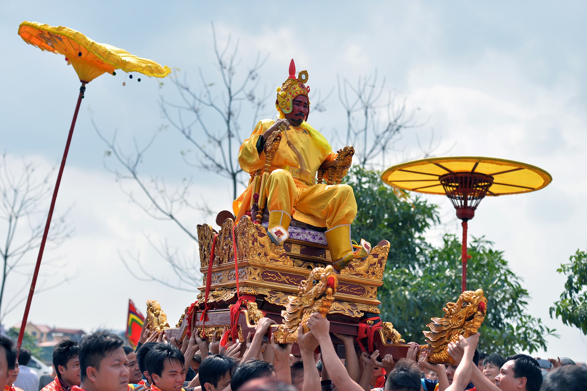 le hoi ruoc vua song o Dong Anh anh 11