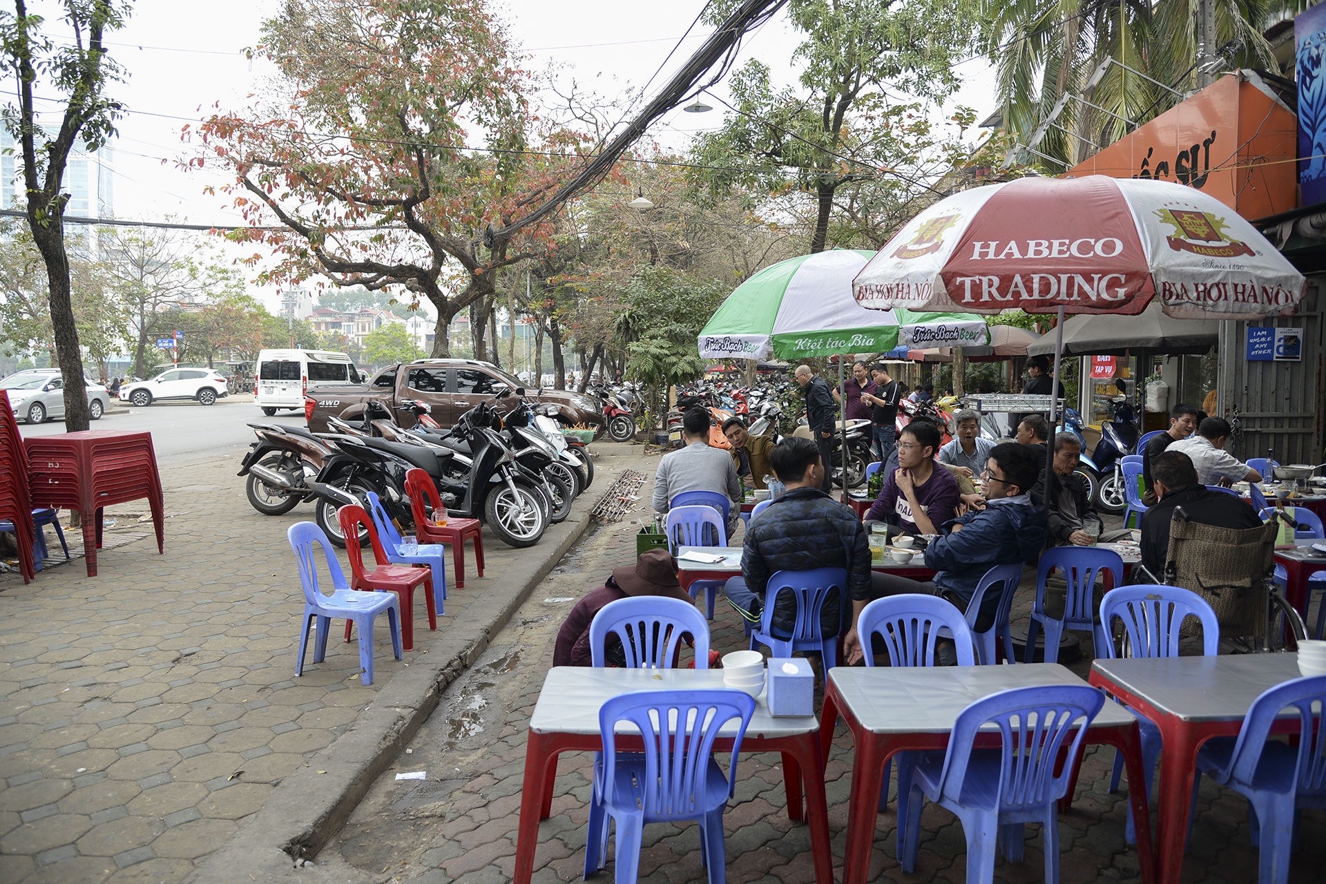 dẹp vỉa hè ở Hà Nội ảnh 6 dep via he o Ha Noi anh 6