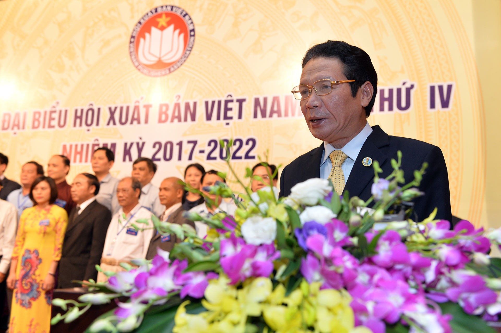 Dai hoi Hoi Xuat ban Viet Nam,  ong Hoang Vinh Bao anh 5