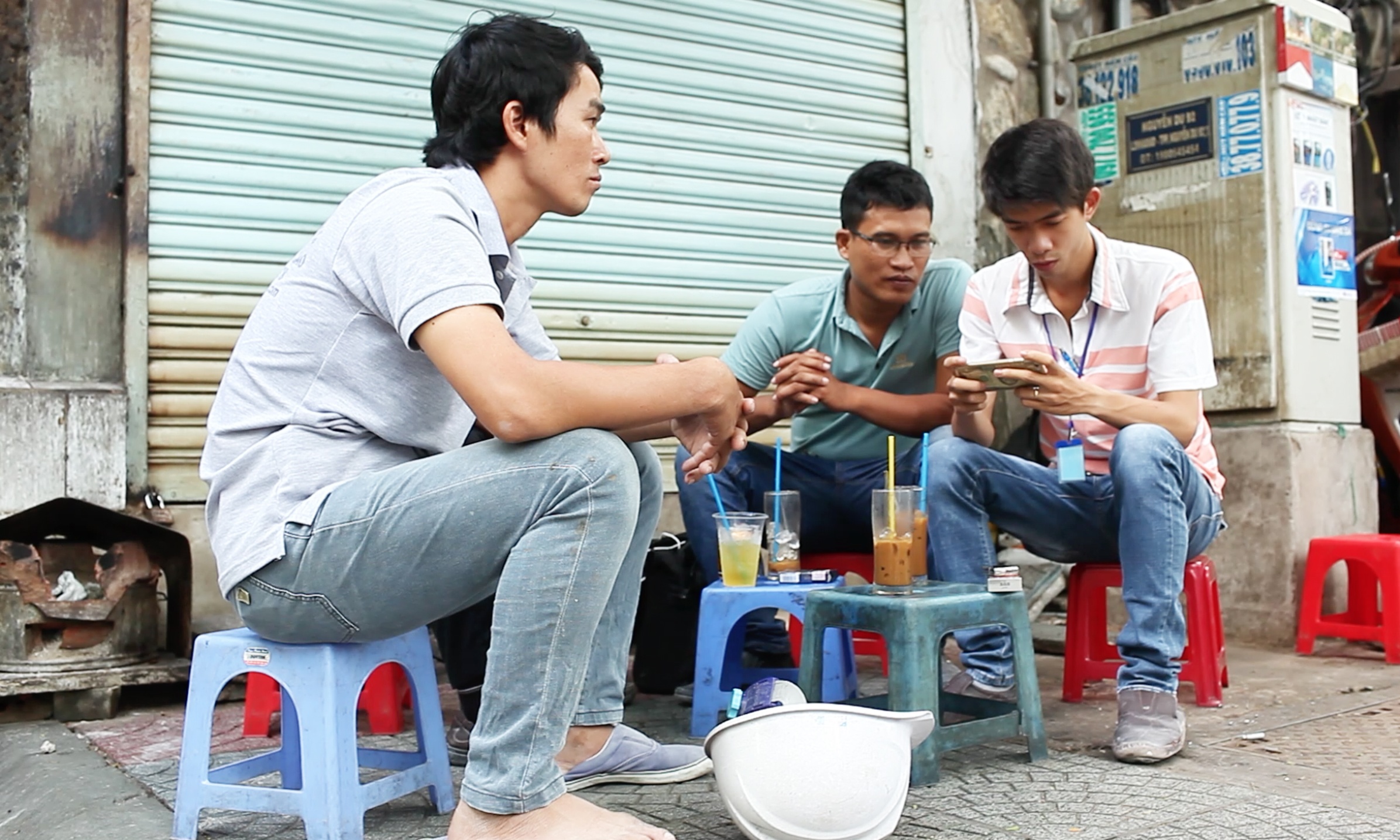 Ca phe coc doc dao o Sai Gon hinh anh