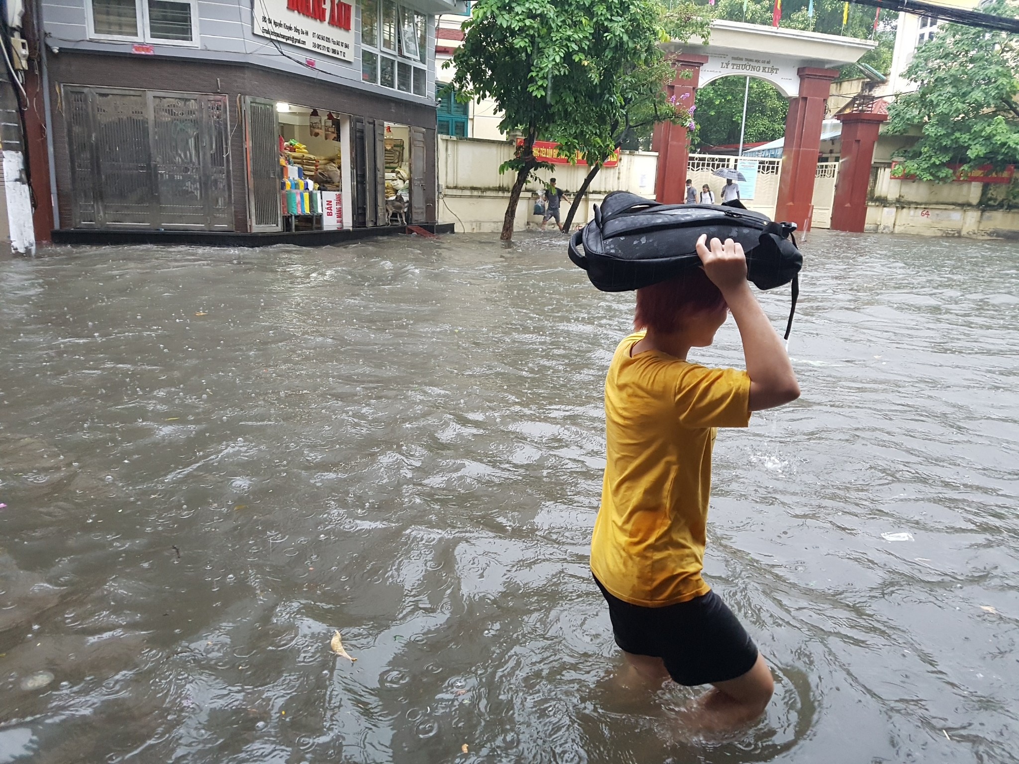 mua ngap Ha Noi anh 5