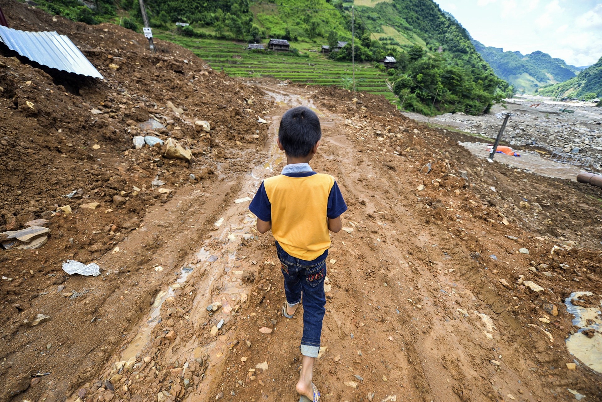 Nặm Păm một tháng sau trận lũ lịch sử ảnh 10 Nam Pam mot thang sau tran lu lich su anh 10