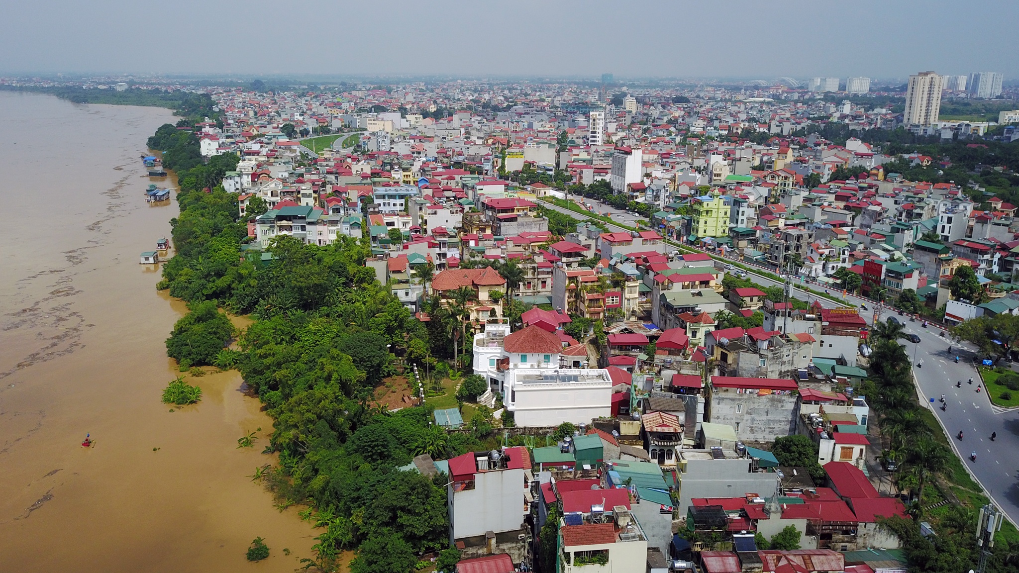 nước tràn về ngập sông Hồng ảnh 1 nuoc tran ve ngap song Hong anh 1