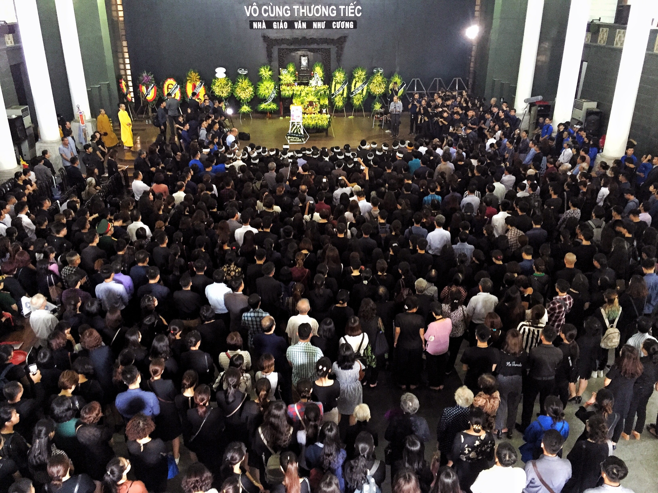 Lễ tang PGS Văn Như Cương ảnh 11 Le tang PGS Van Nhu Cuong anh 11
