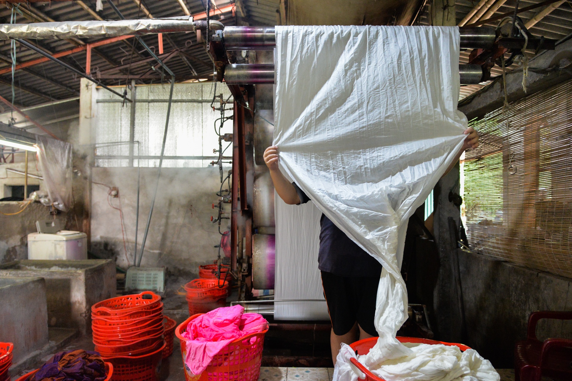 làng lụa Nha Xá ảnh 17 lang lua Nha Xa anh 17