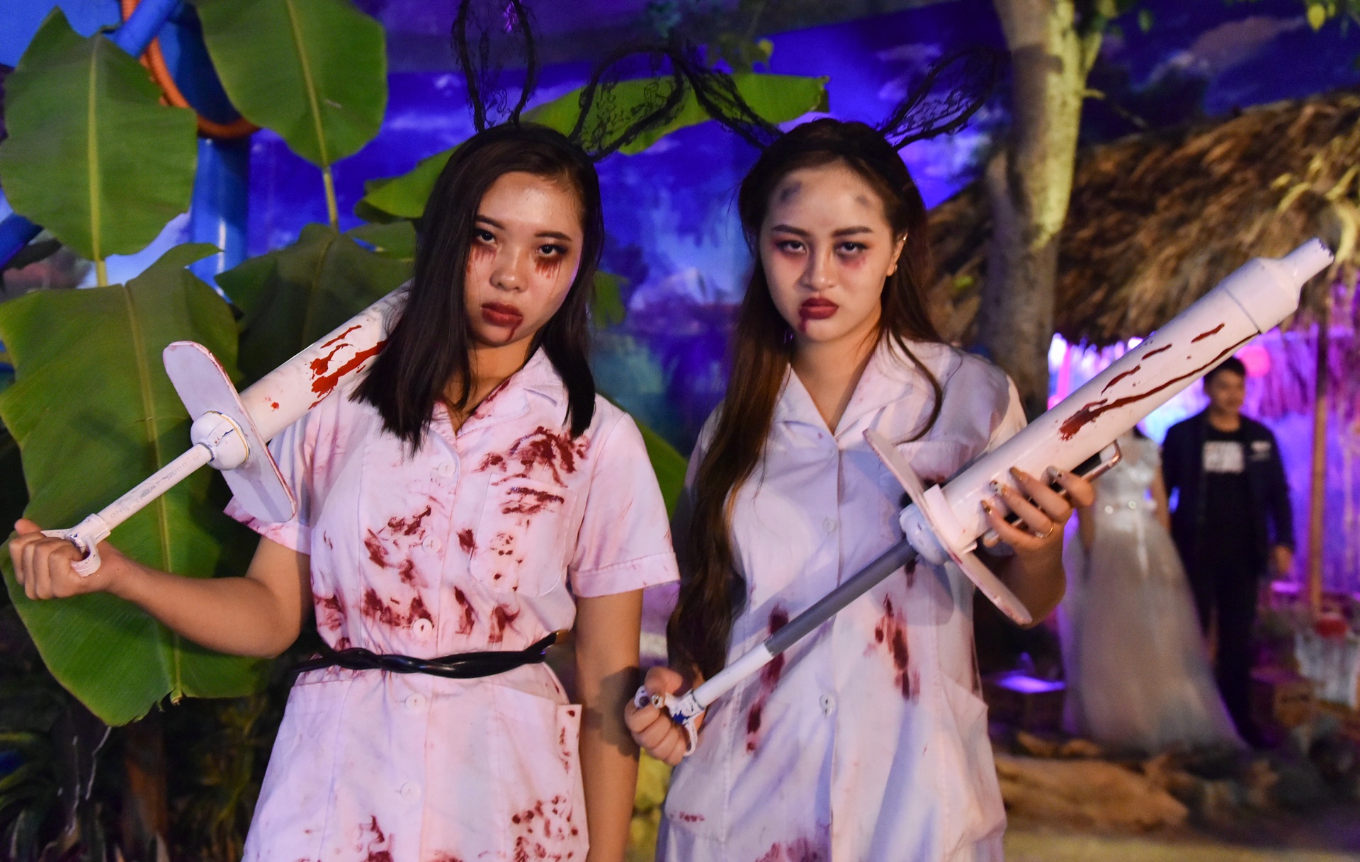 Bien nguoi du Halloween o Sai Gon anh 11