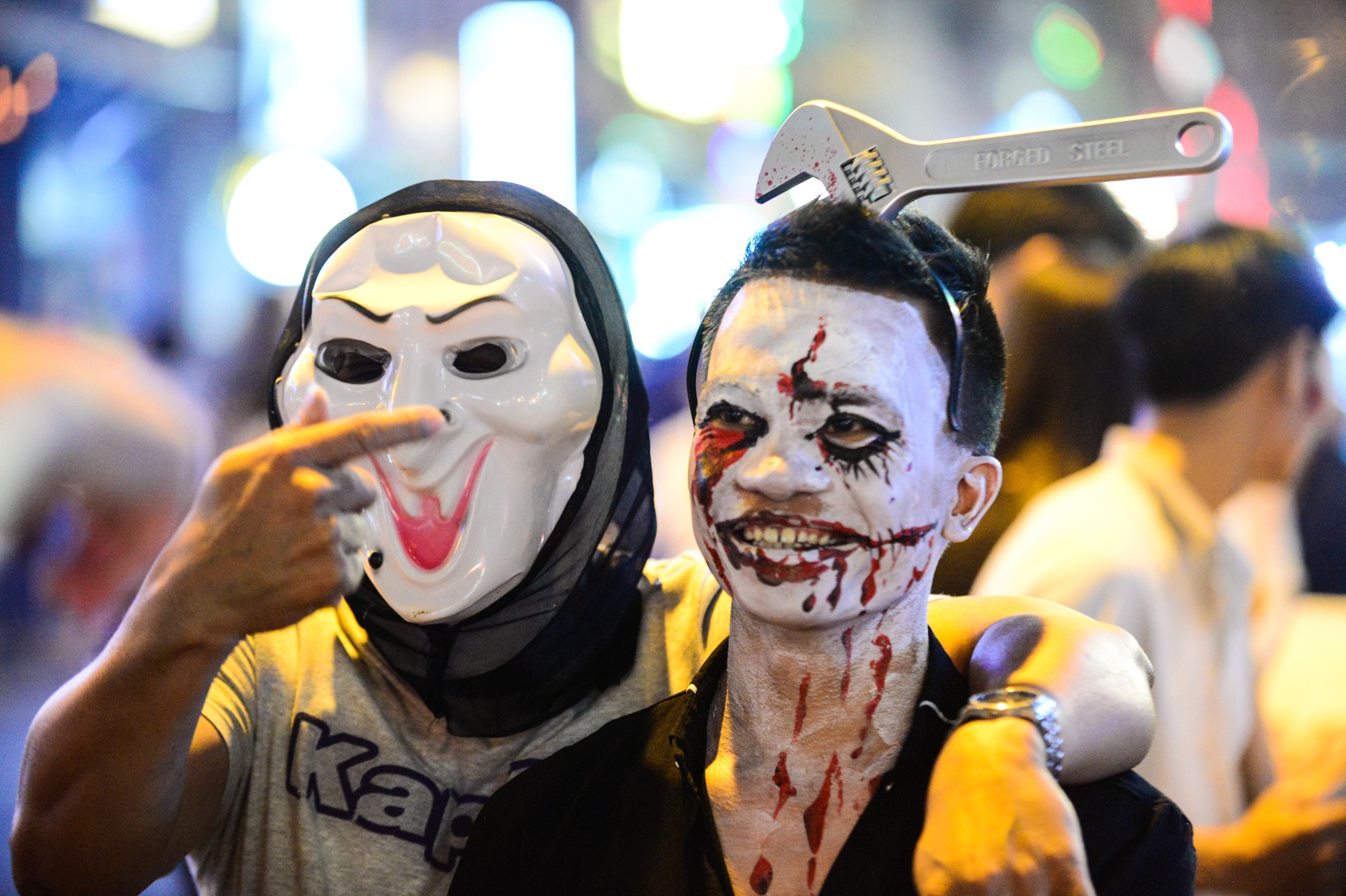 Bien nguoi du Halloween o Sai Gon anh 8