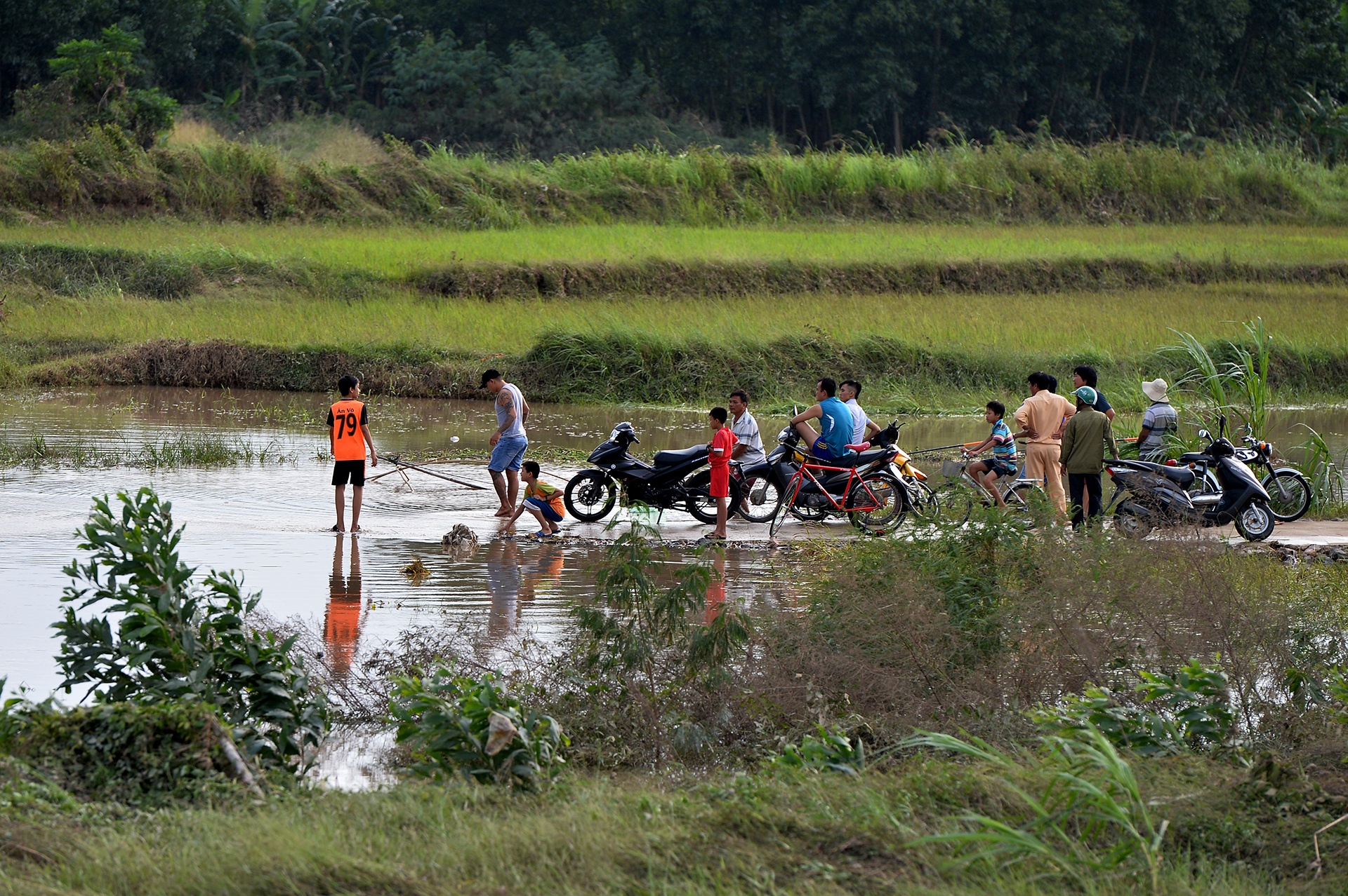 Bao lu o Phu Yen anh 11