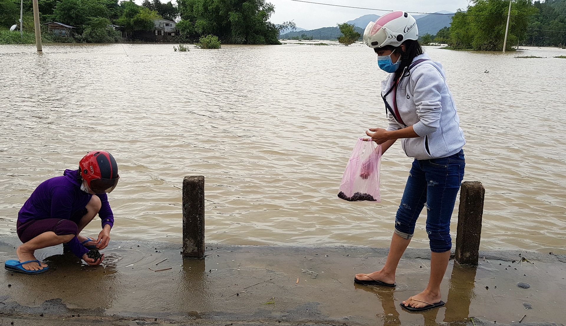 Bao lu o Phu Yen anh 12