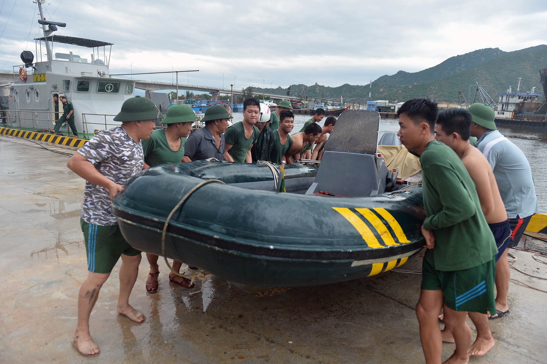 phong chong bao so 12 o Ninh Thuan anh 7