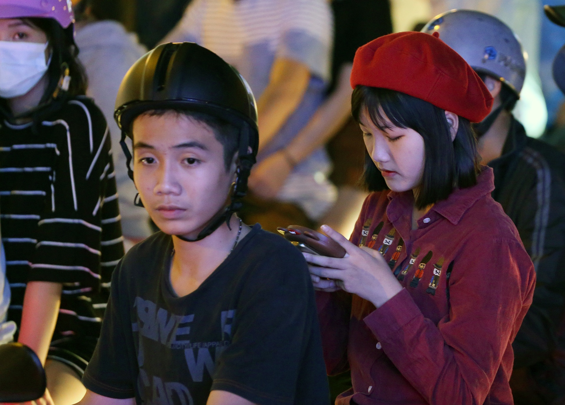 ông già noel tham gia giao thông ảnh 15 ong gia noel tham gia giao thong anh 15