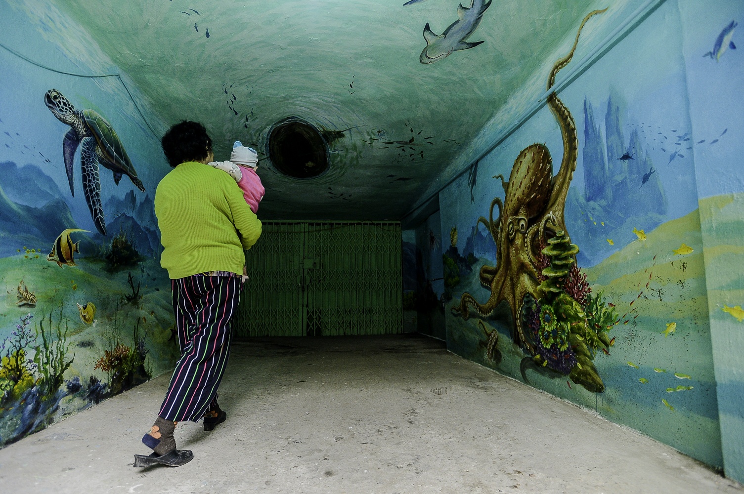 tranh tuong o Ha Noi anh 6