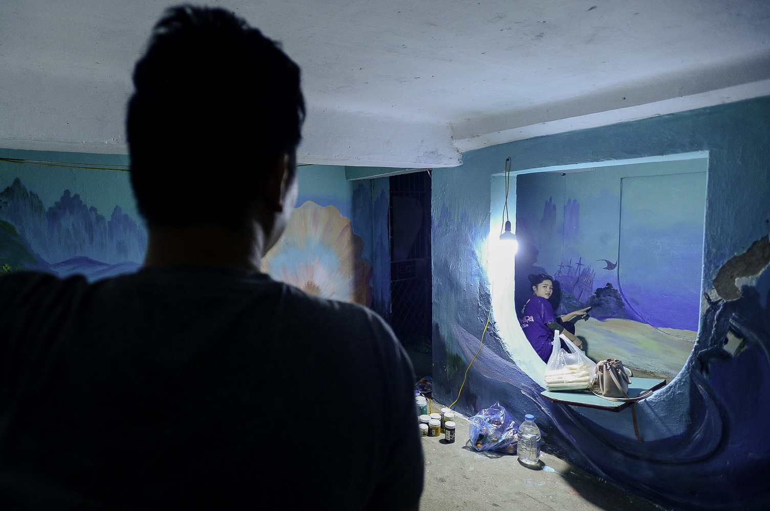 tranh tuong o Ha Noi anh 8