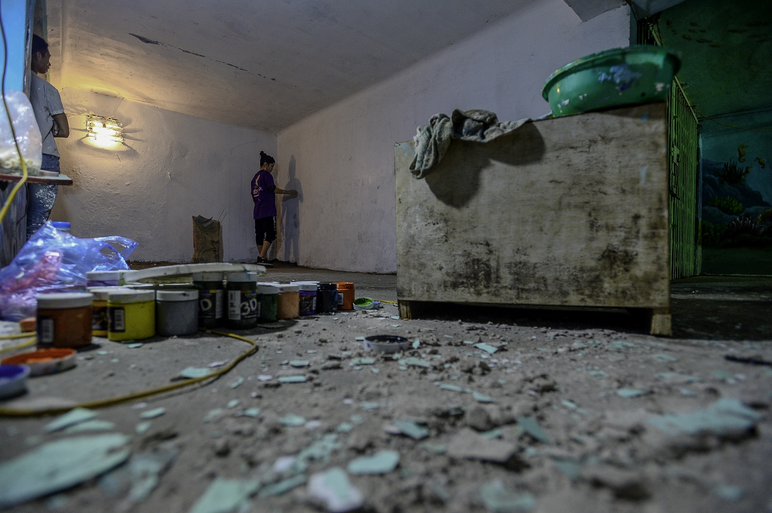 tranh tuong o Ha Noi anh 9