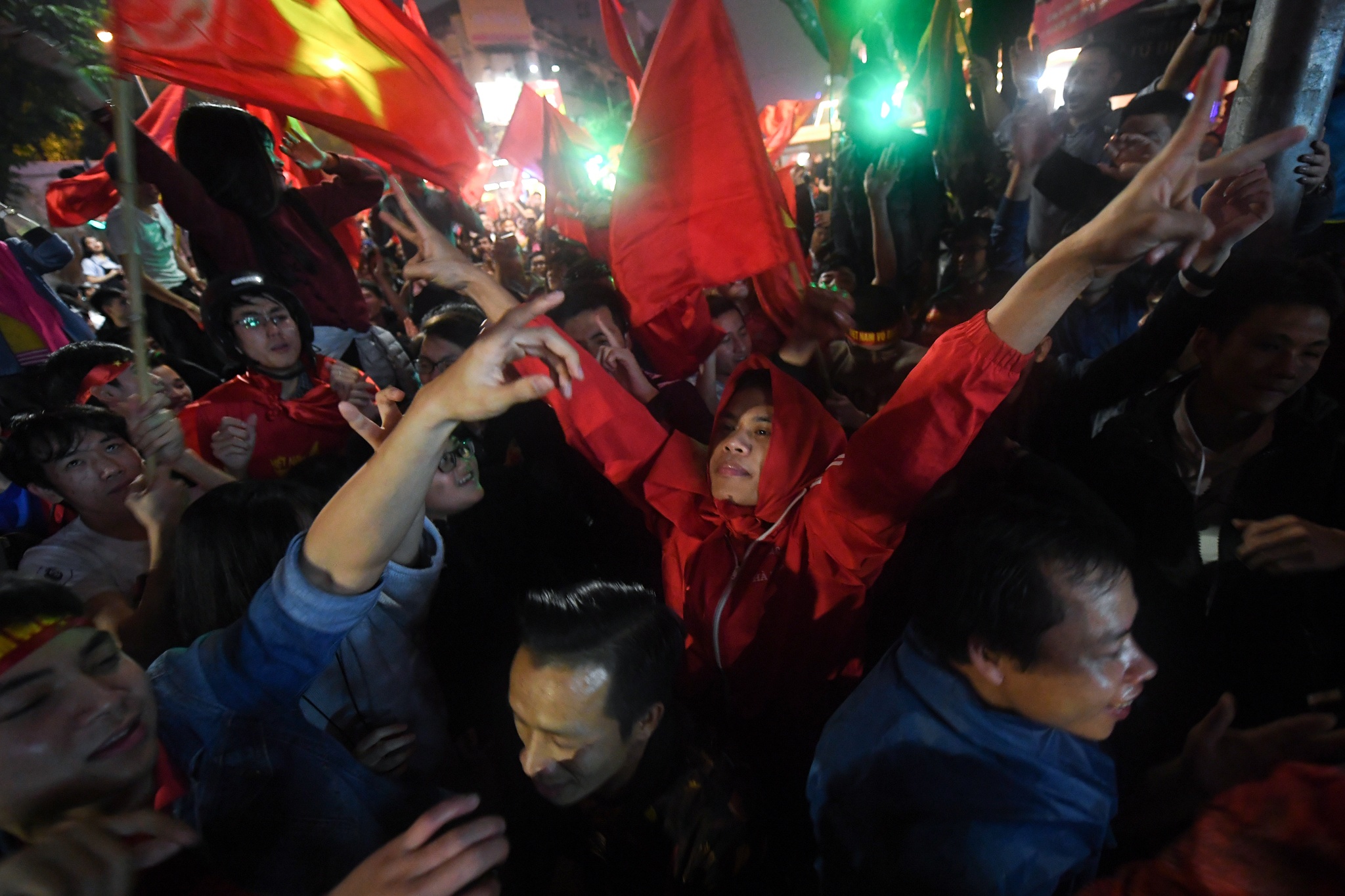 an mung U23 Viet Nam anh 12