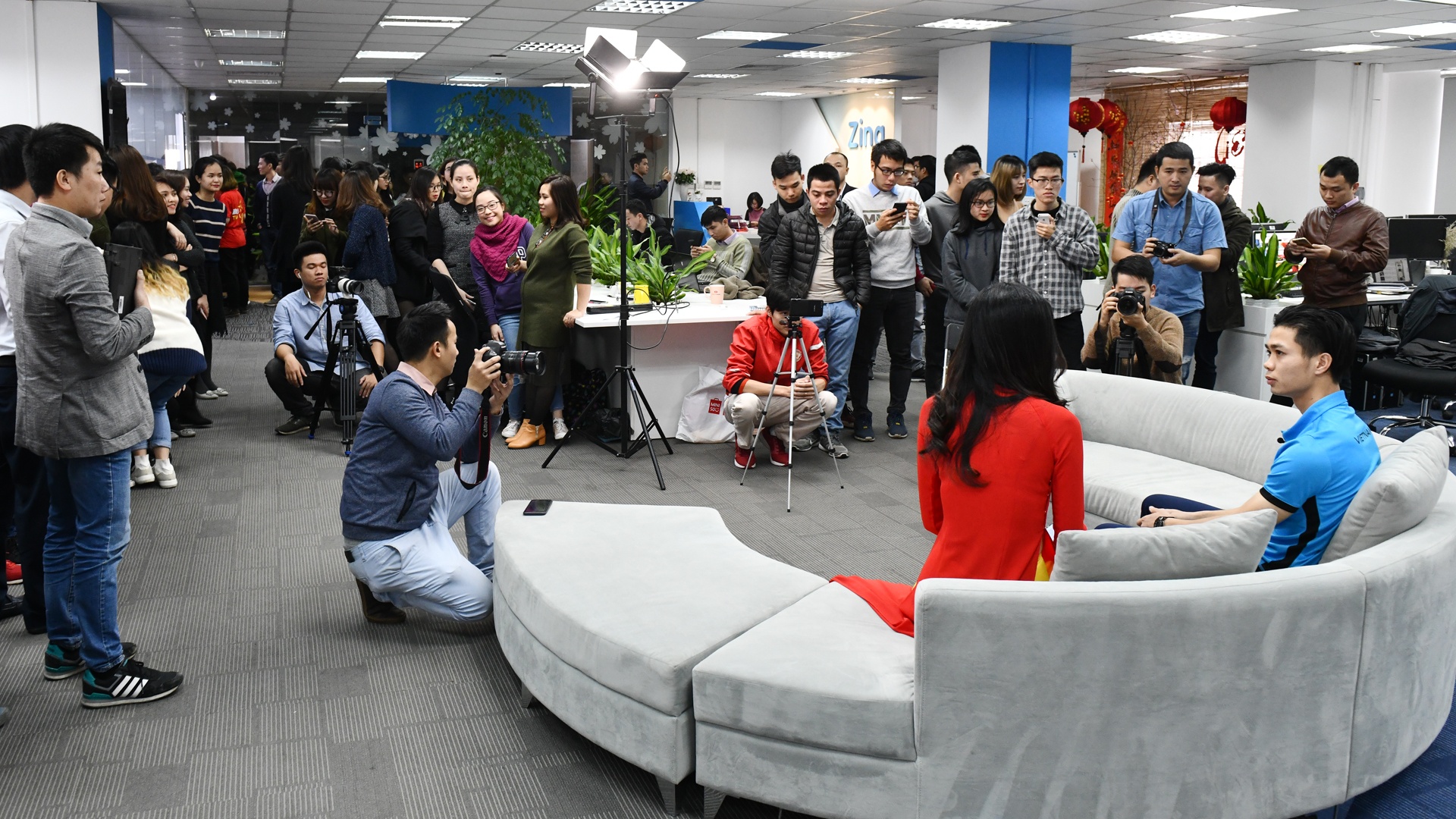 U23 Viet Nam den toa soan Zing anh 7