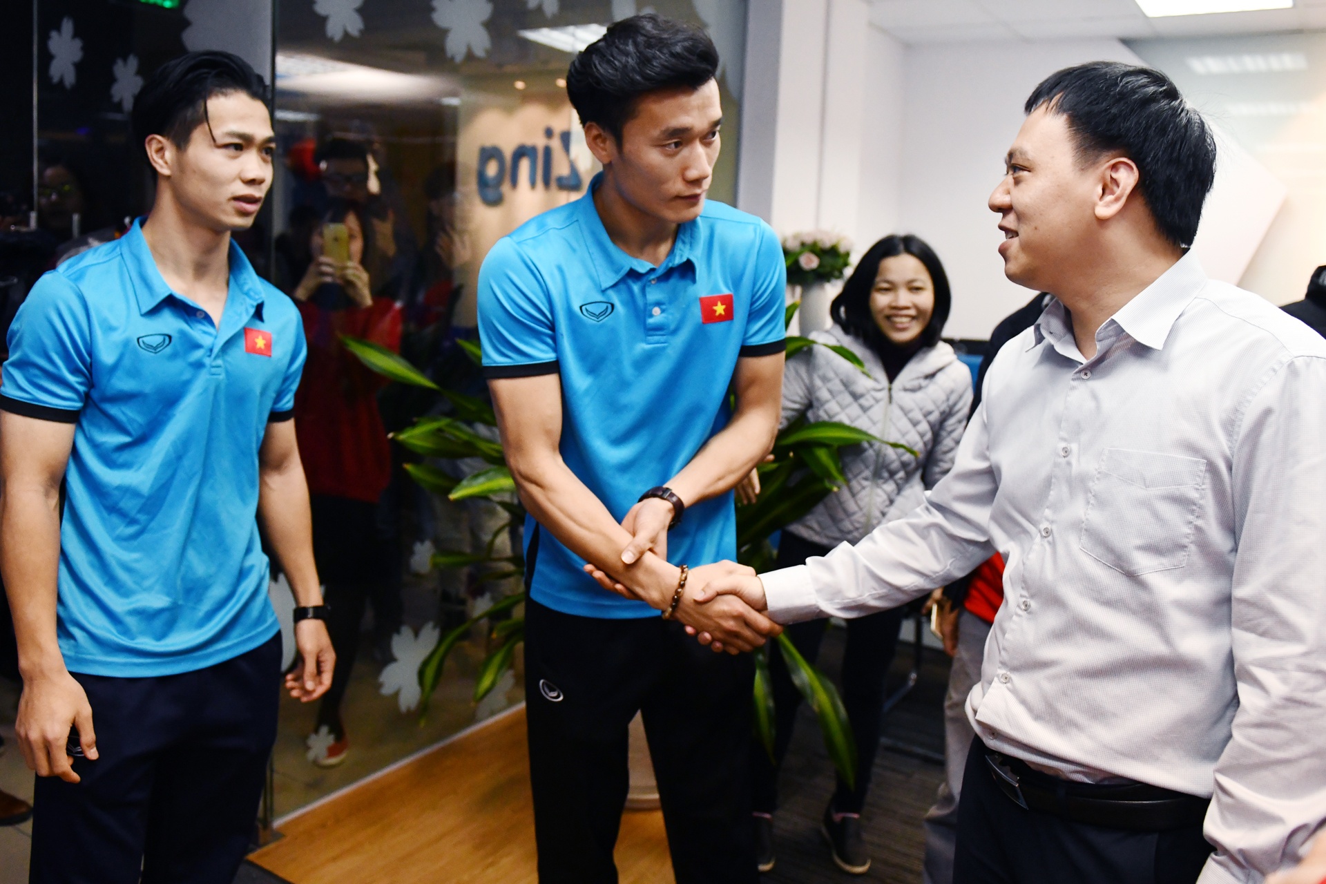 U23 Viet Nam den toa soan Zing anh 2