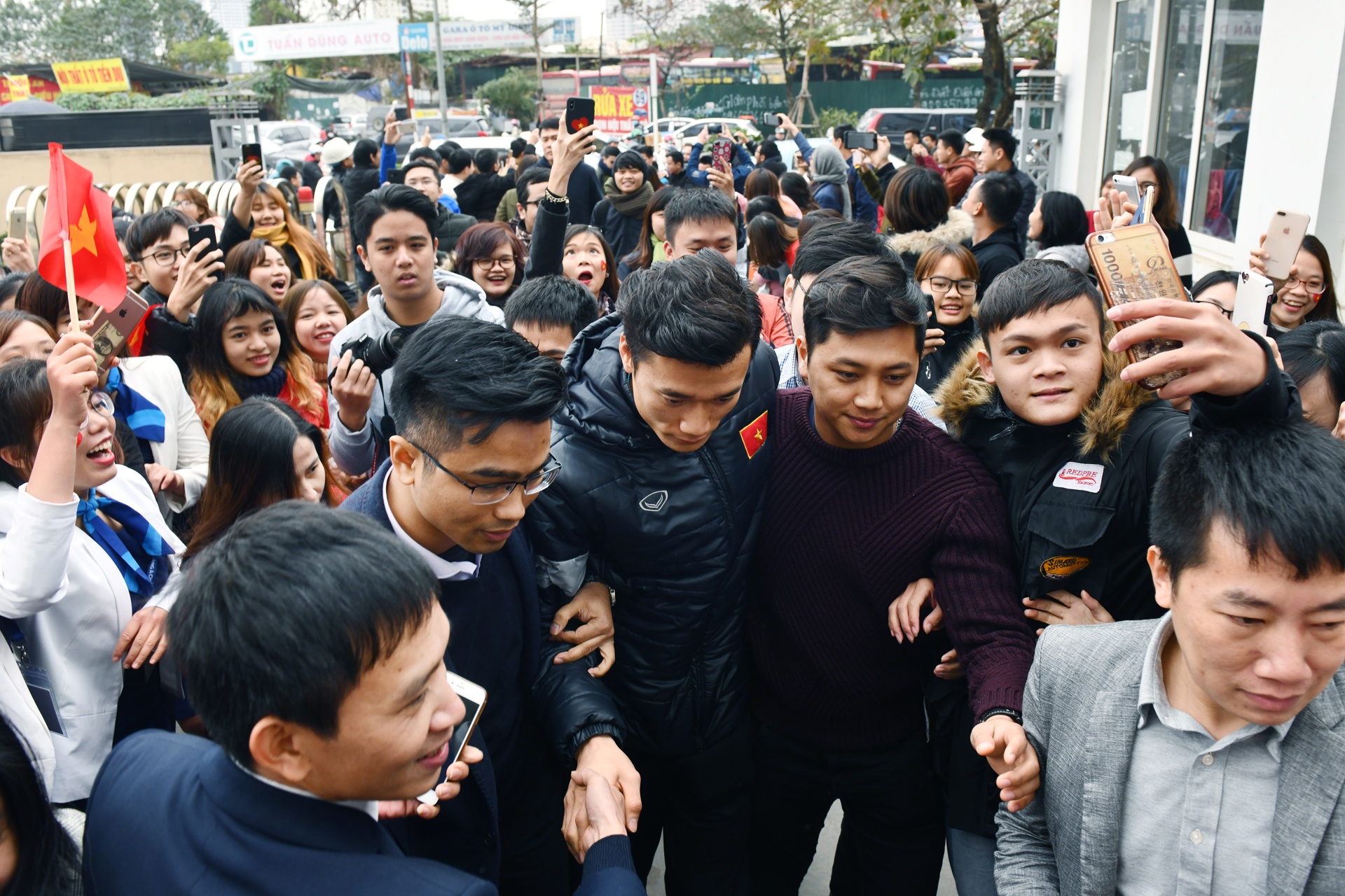 U23 Viet Nam den toa soan Zing anh 1