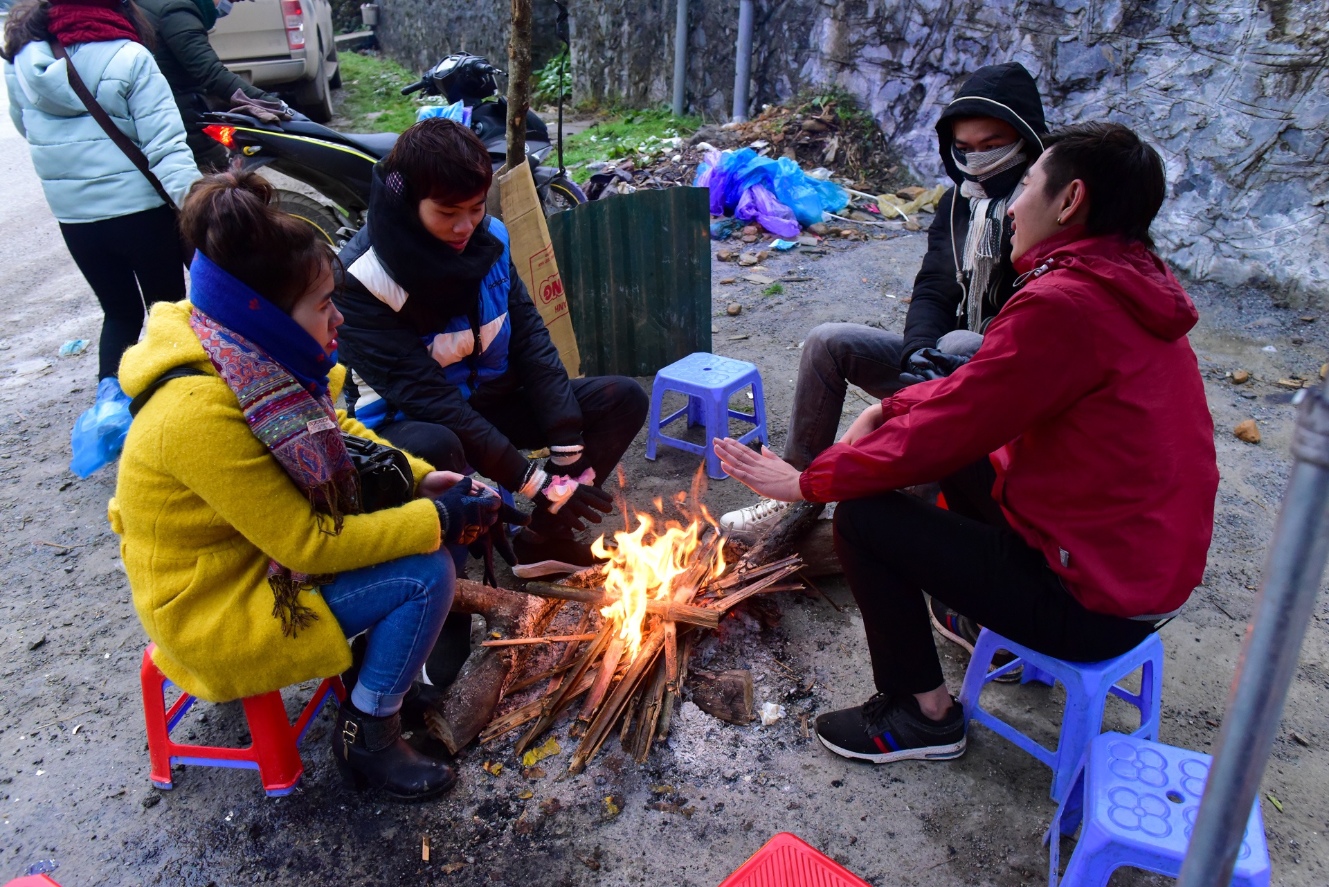 du khach do len Sa Pa xem tuyet anh 14