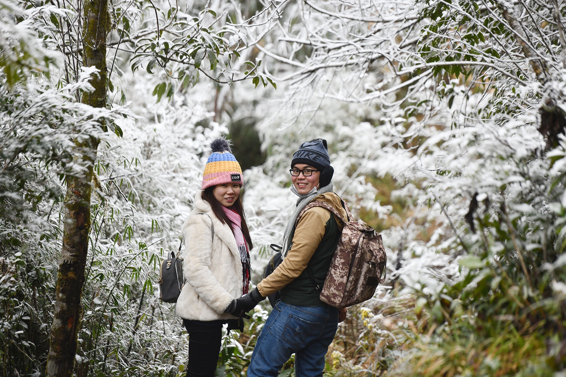du khach do len Sa Pa xem tuyet anh 7