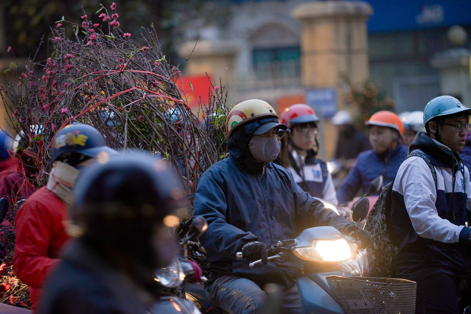 un tac giao thong dip can Tet anh 21