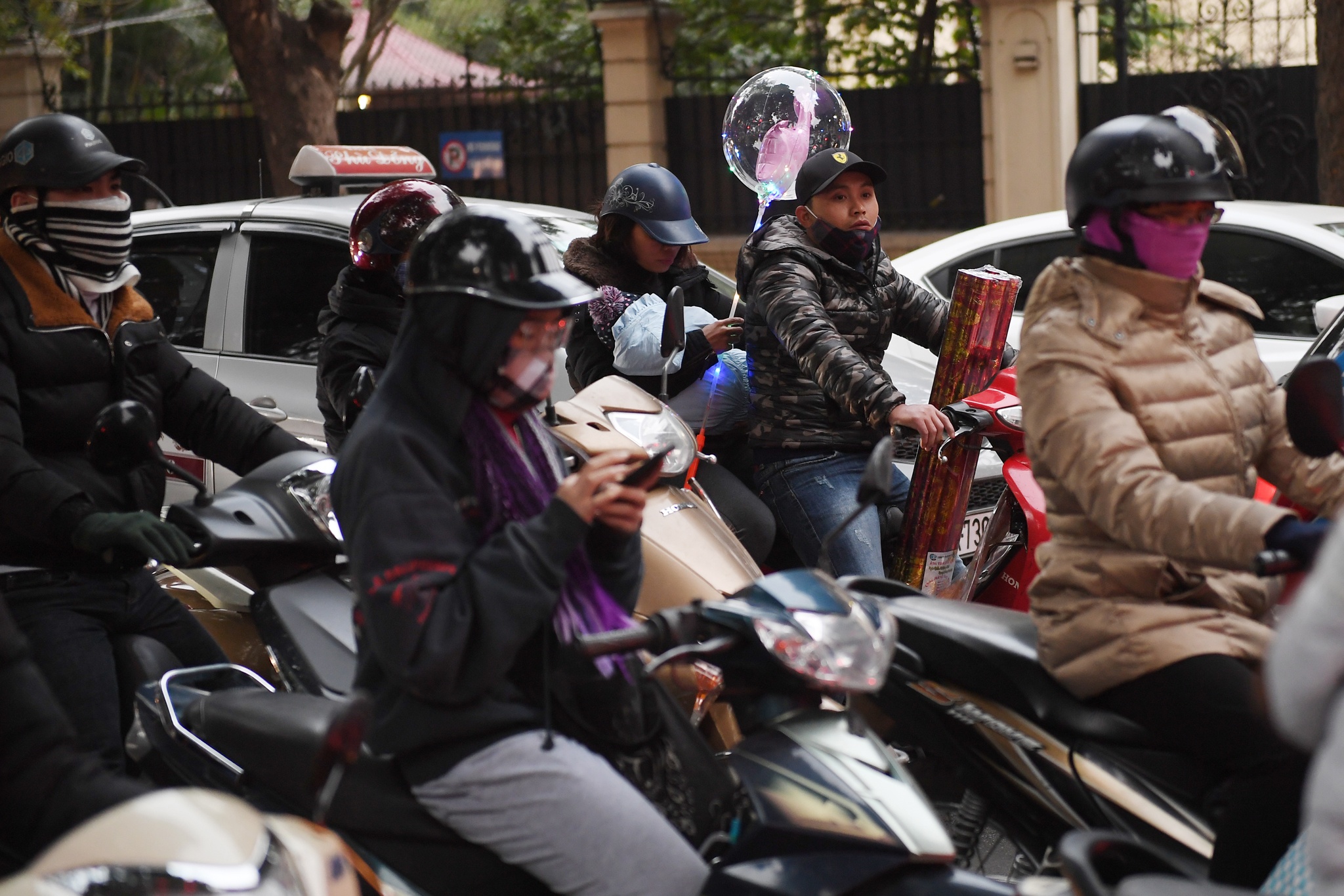 un tac giao thong dip can Tet anh 10