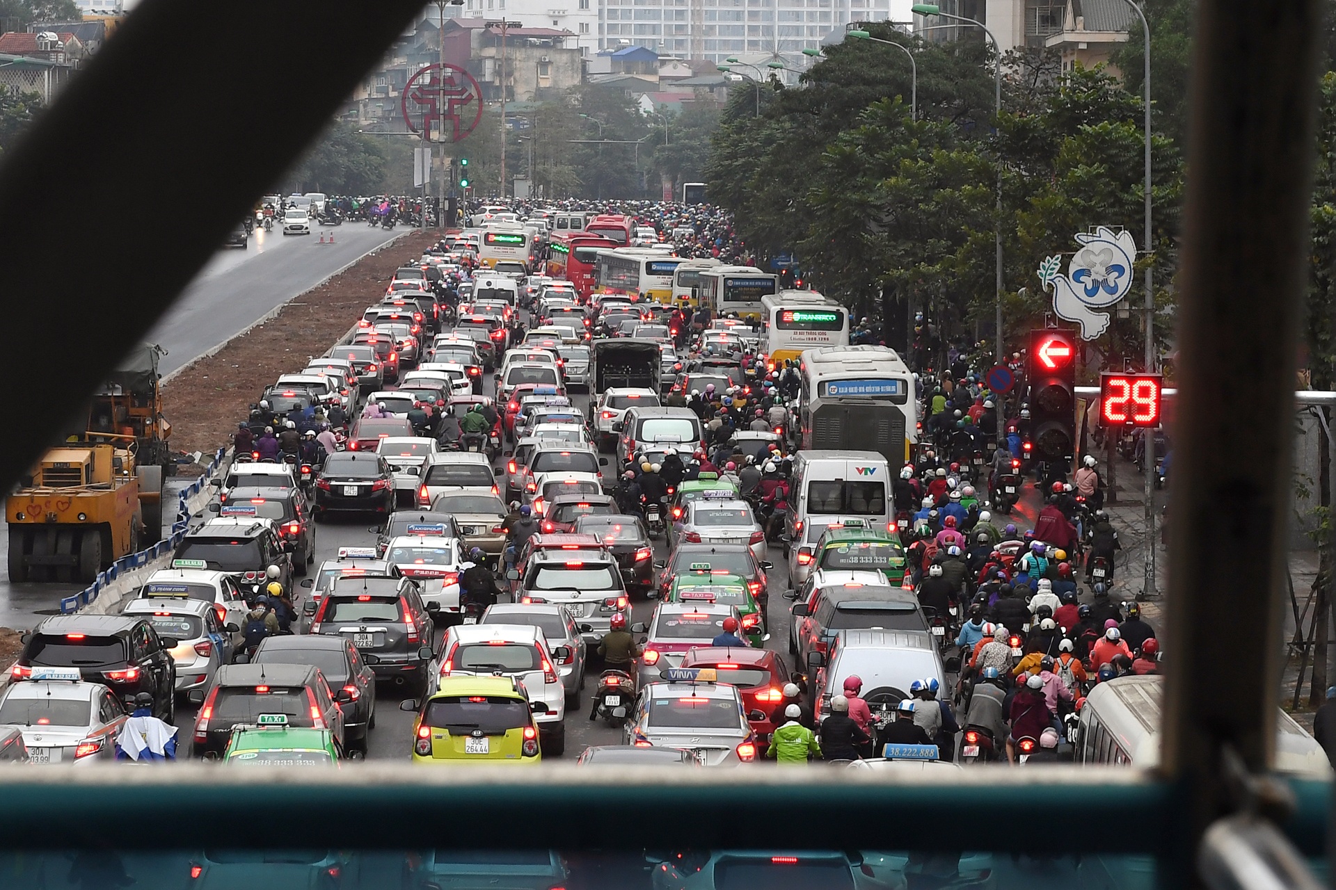 un tac giao thong dip can Tet anh 3