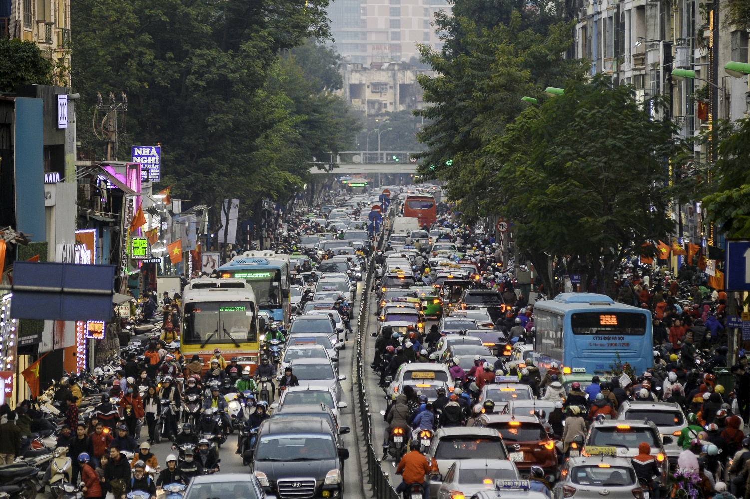 un tac giao thong dip can Tet anh 16