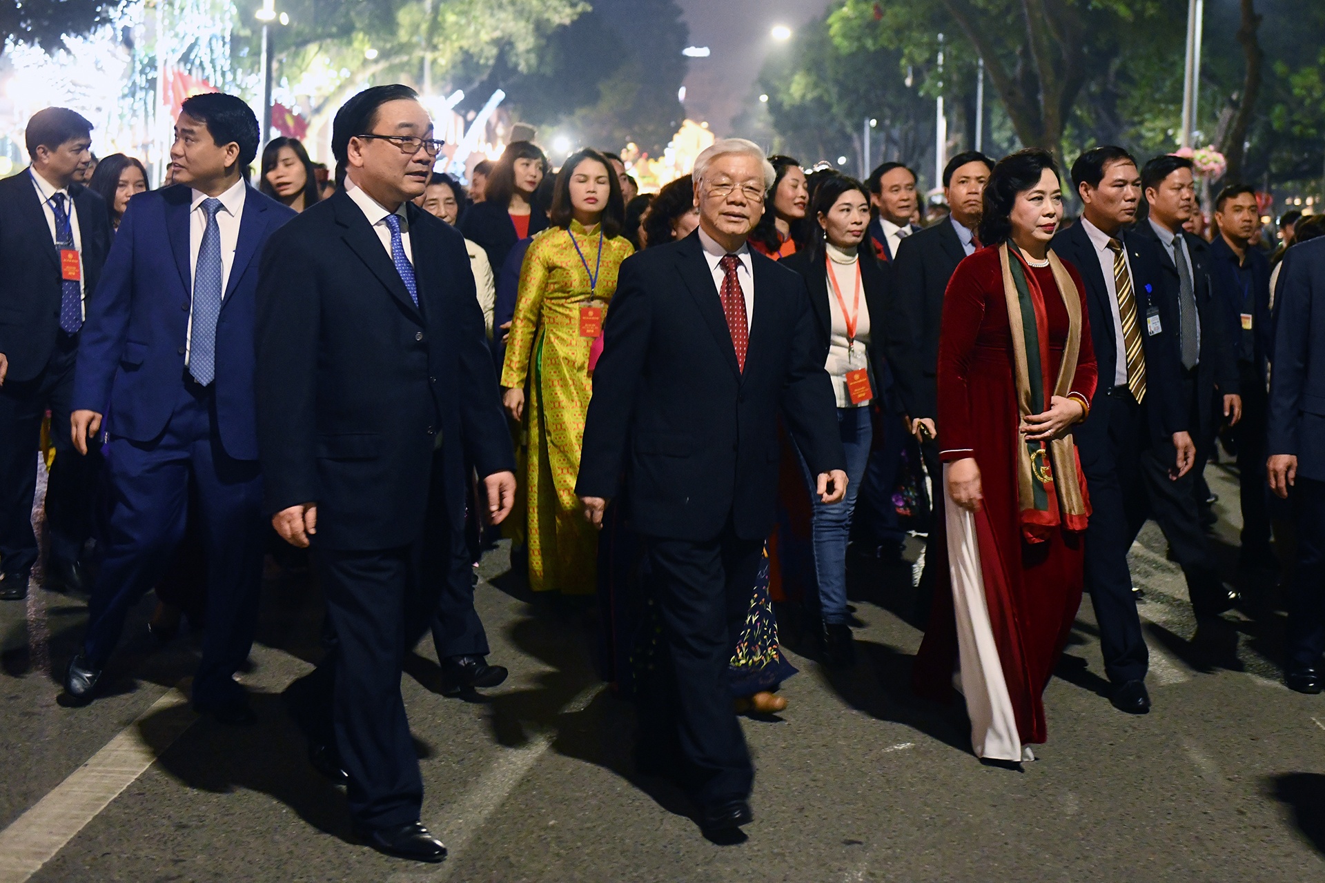 Tong bi thu Nguyen Phu Trong chuc Tet anh 8