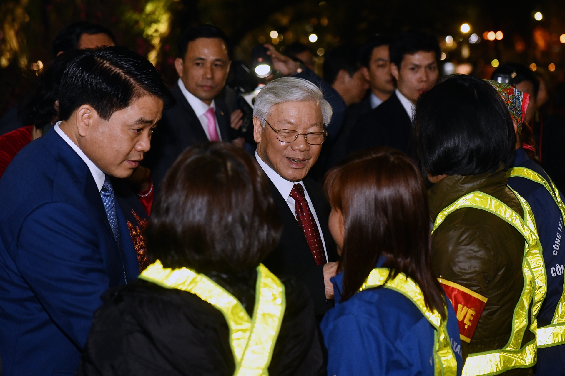 Tong bi thu Nguyen Phu Trong chuc Tet anh 9