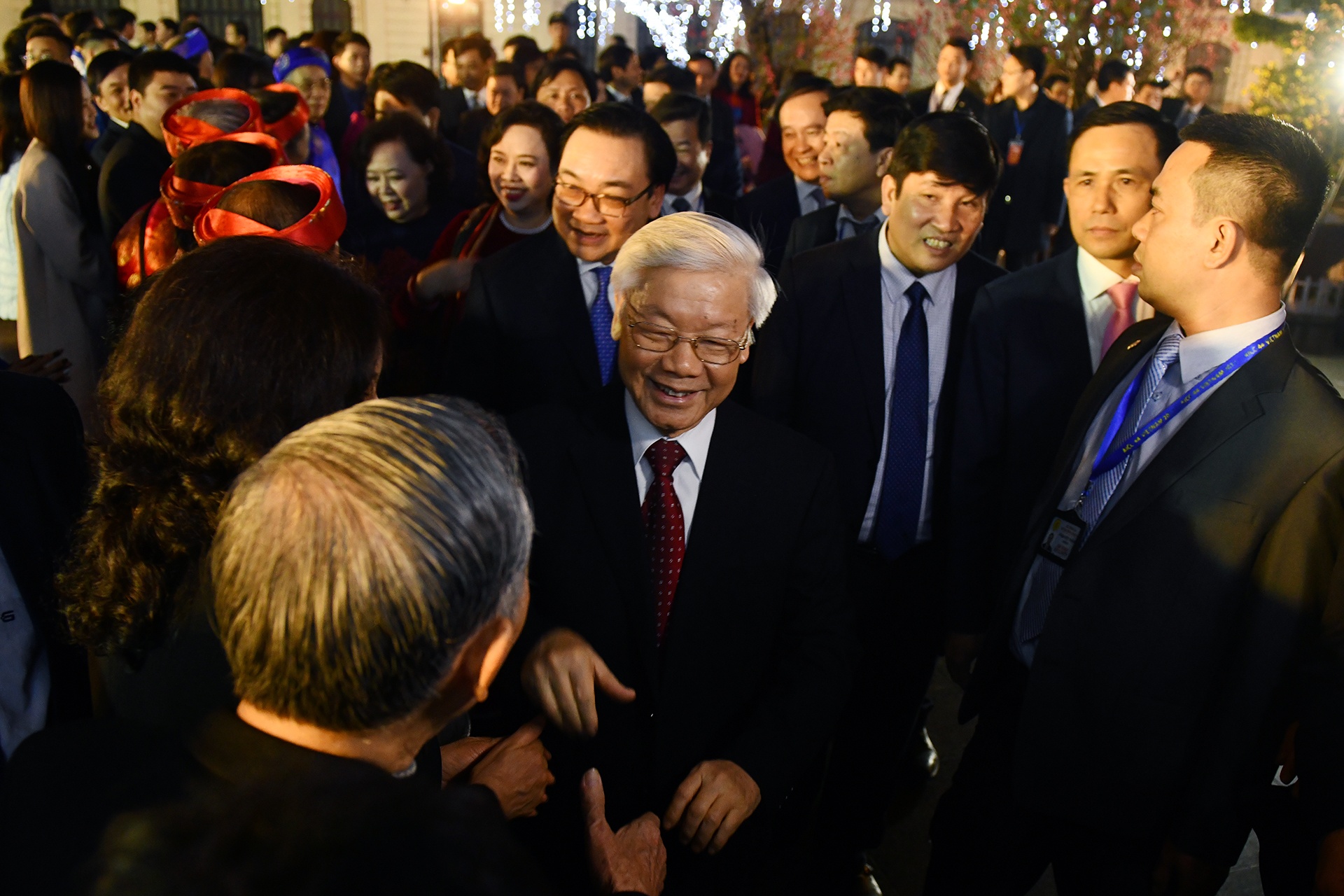 Tong bi thu Nguyen Phu Trong chuc Tet anh 4