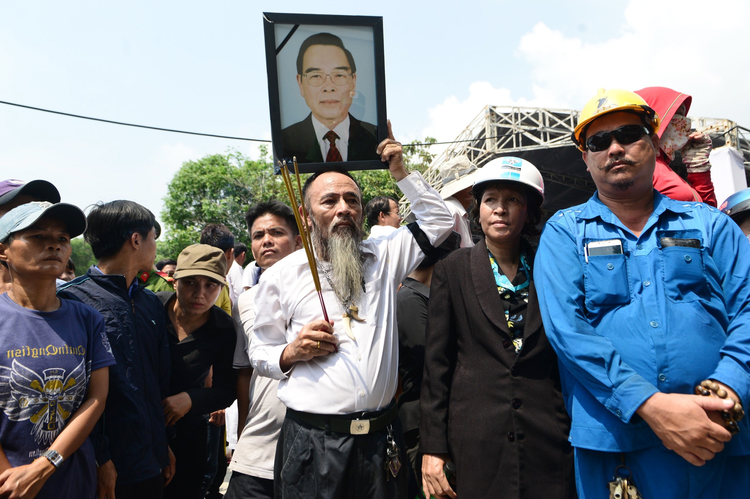 Lễ truy điệu nguyên Thủ tướng Phan Văn Khải ảnh 16 Le truy dieu nguyen Thu tuong Phan Van Khai anh 16