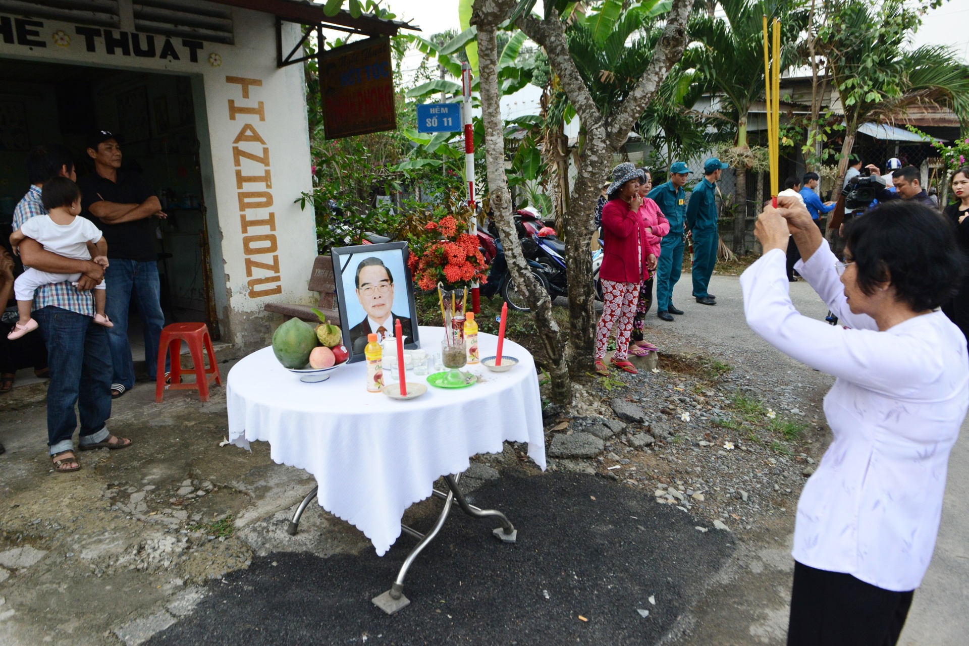 Lễ truy điệu nguyên Thủ tướng Phan Văn Khải ảnh 12 Le truy dieu nguyen Thu tuong Phan Van Khai anh 12