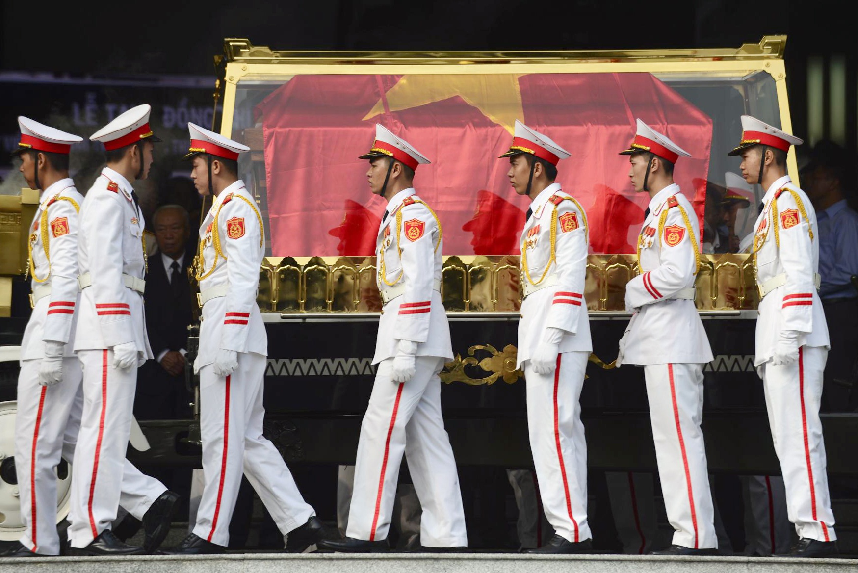 Lễ truy điệu nguyên Thủ tướng Phan Văn Khải ảnh 3 Le truy dieu nguyen Thu tuong Phan Van Khai anh 3