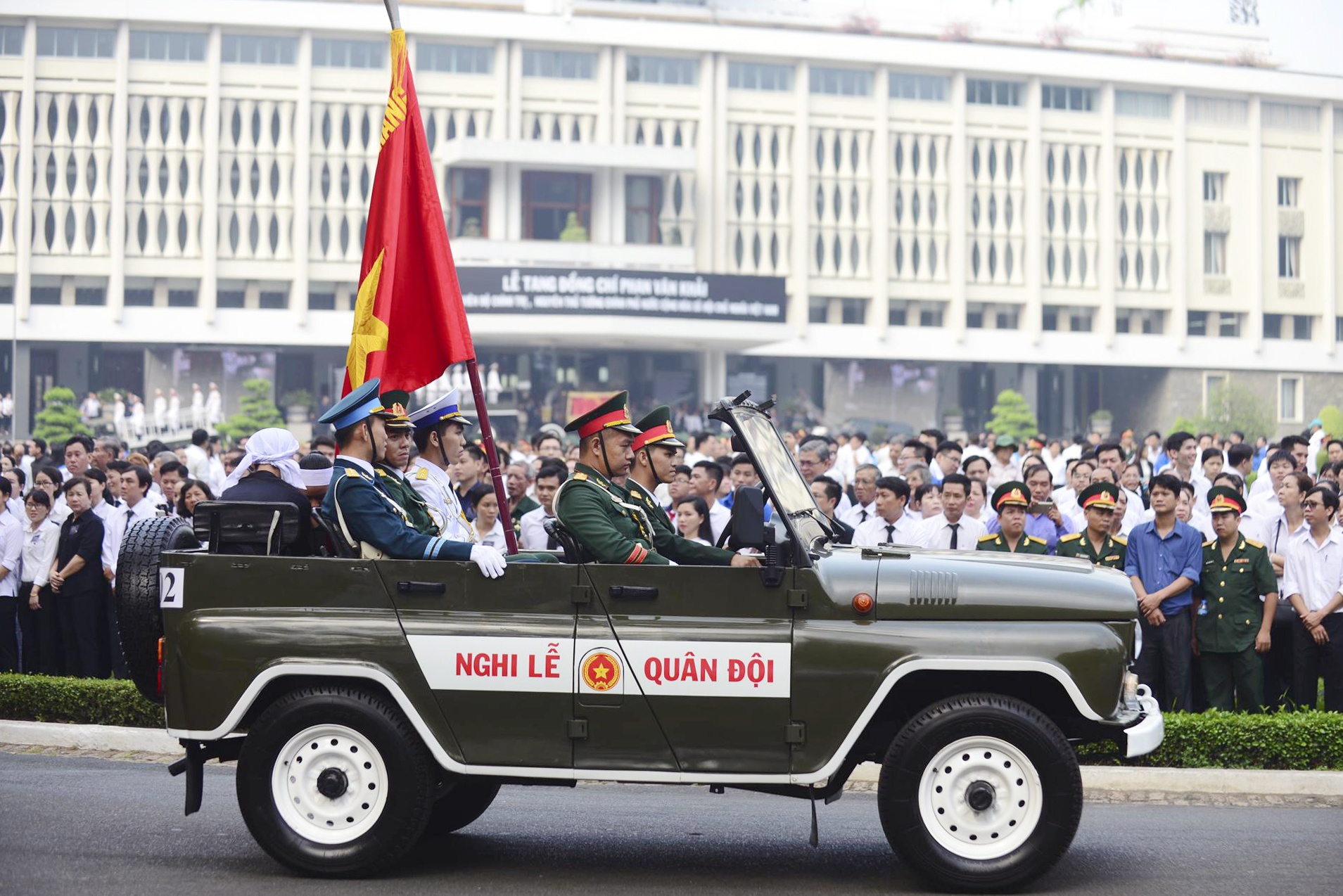 Lễ truy điệu nguyên Thủ tướng Phan Văn Khải ảnh 5 Le truy dieu nguyen Thu tuong Phan Van Khai anh 5