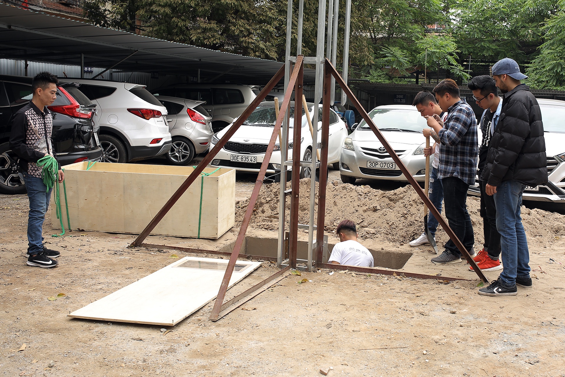 ao thuat chui vao quan tai o Ha Noi anh 1