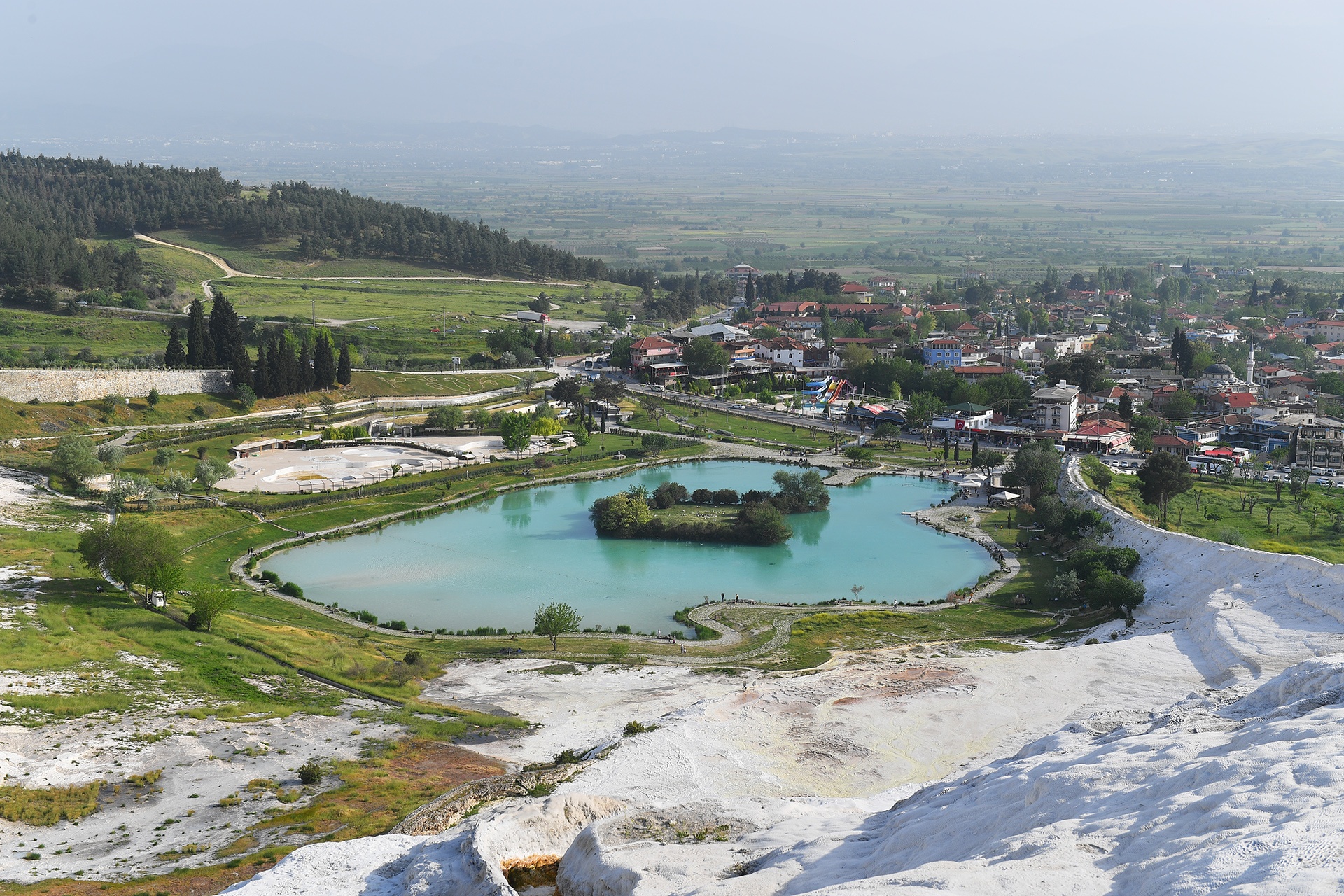 lau dai bong Pamukkale o Tho Nhi Ky anh 1