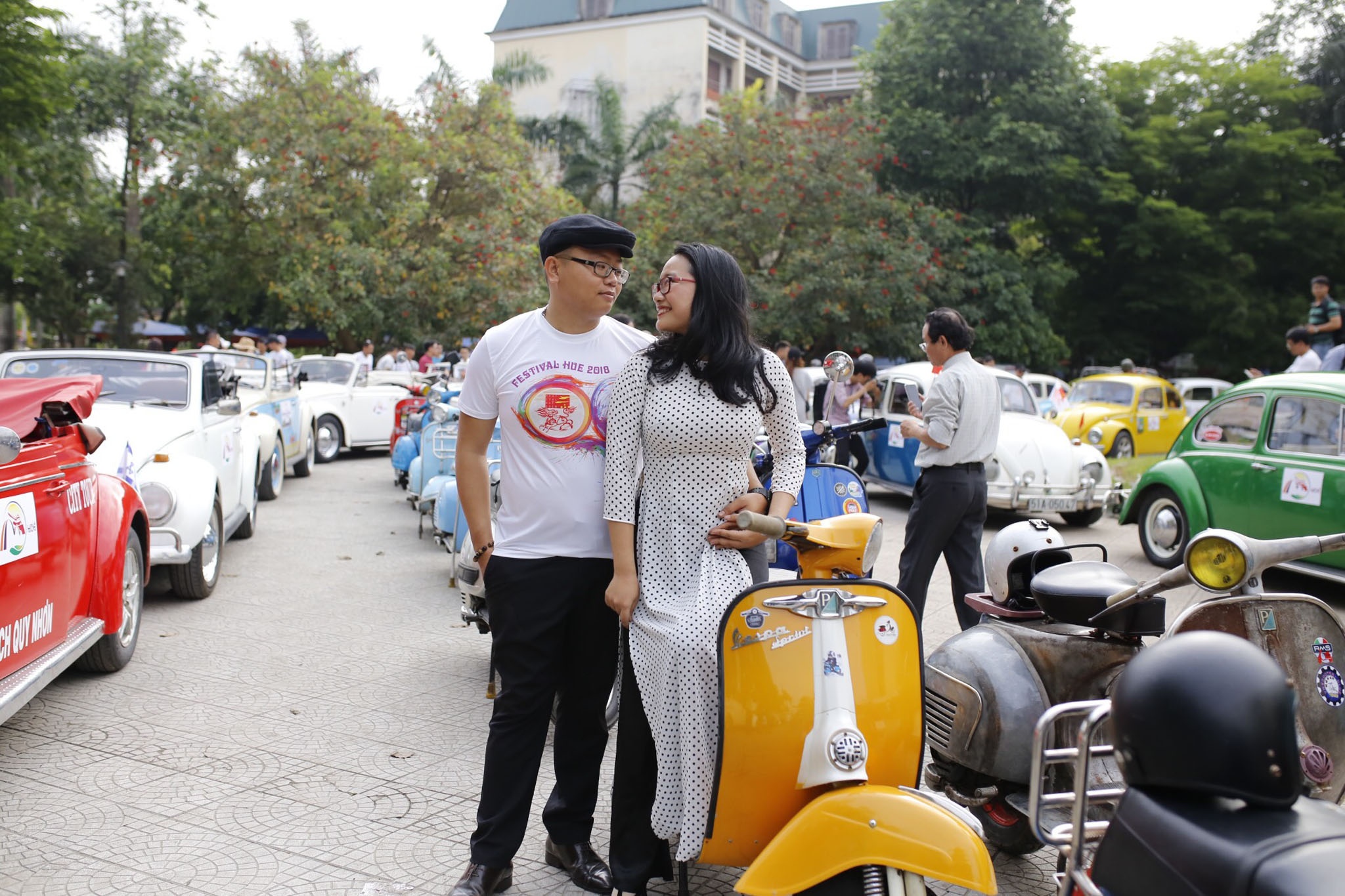 dieu hanh xe co o Hue anh 13