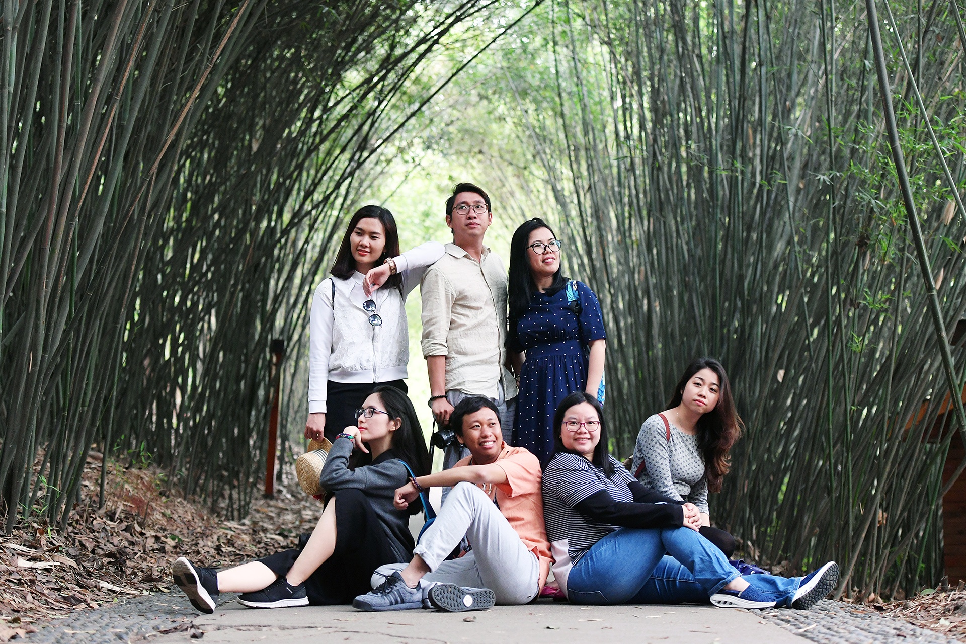 Cong vien gau truc o Tu Xuyen anh 15