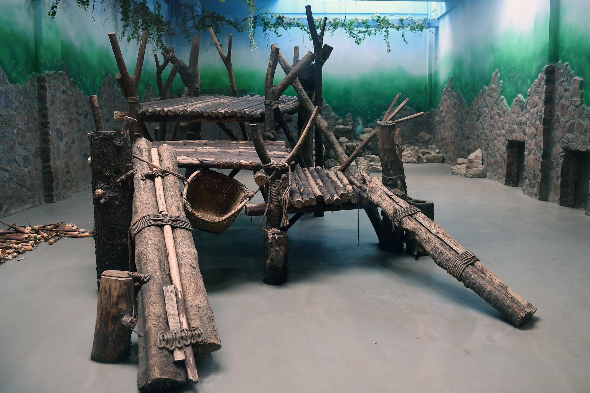 Cong vien gau truc o Tu Xuyen anh 6