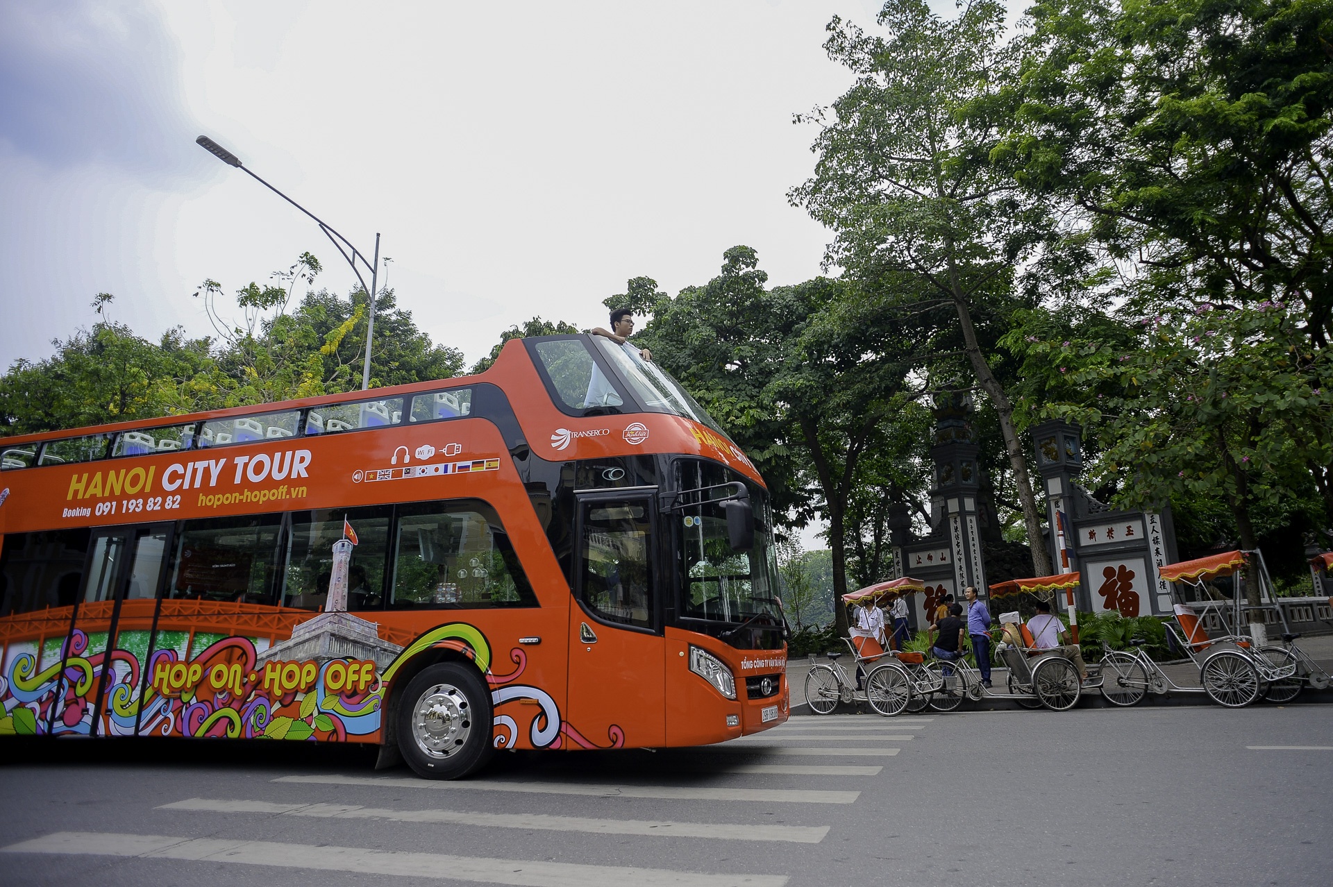 xe buyt hai tang o Ha Noi anh 4