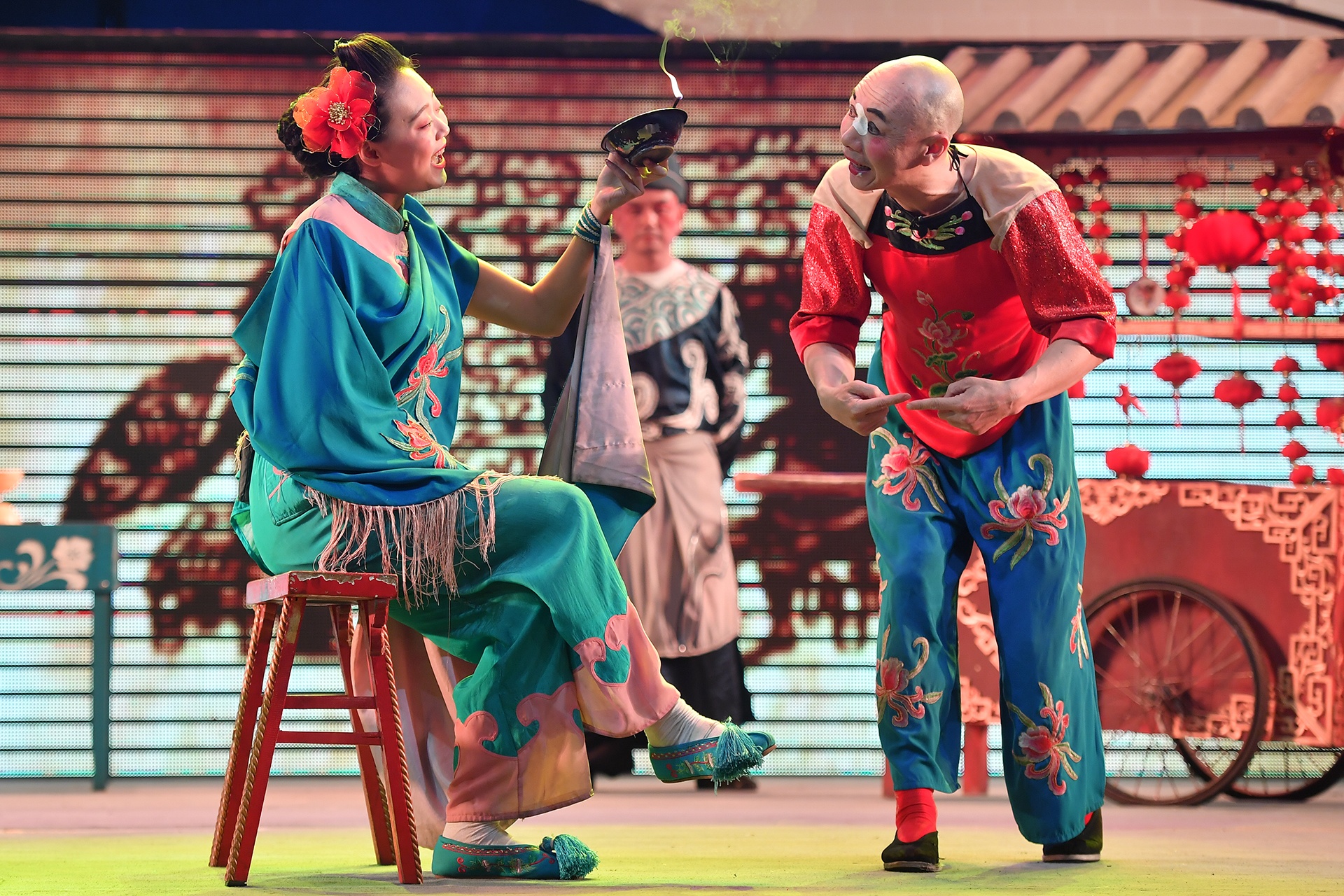 xem Xuyen kich doi mat na o Tu Xuyen Trung Quoc anh 11