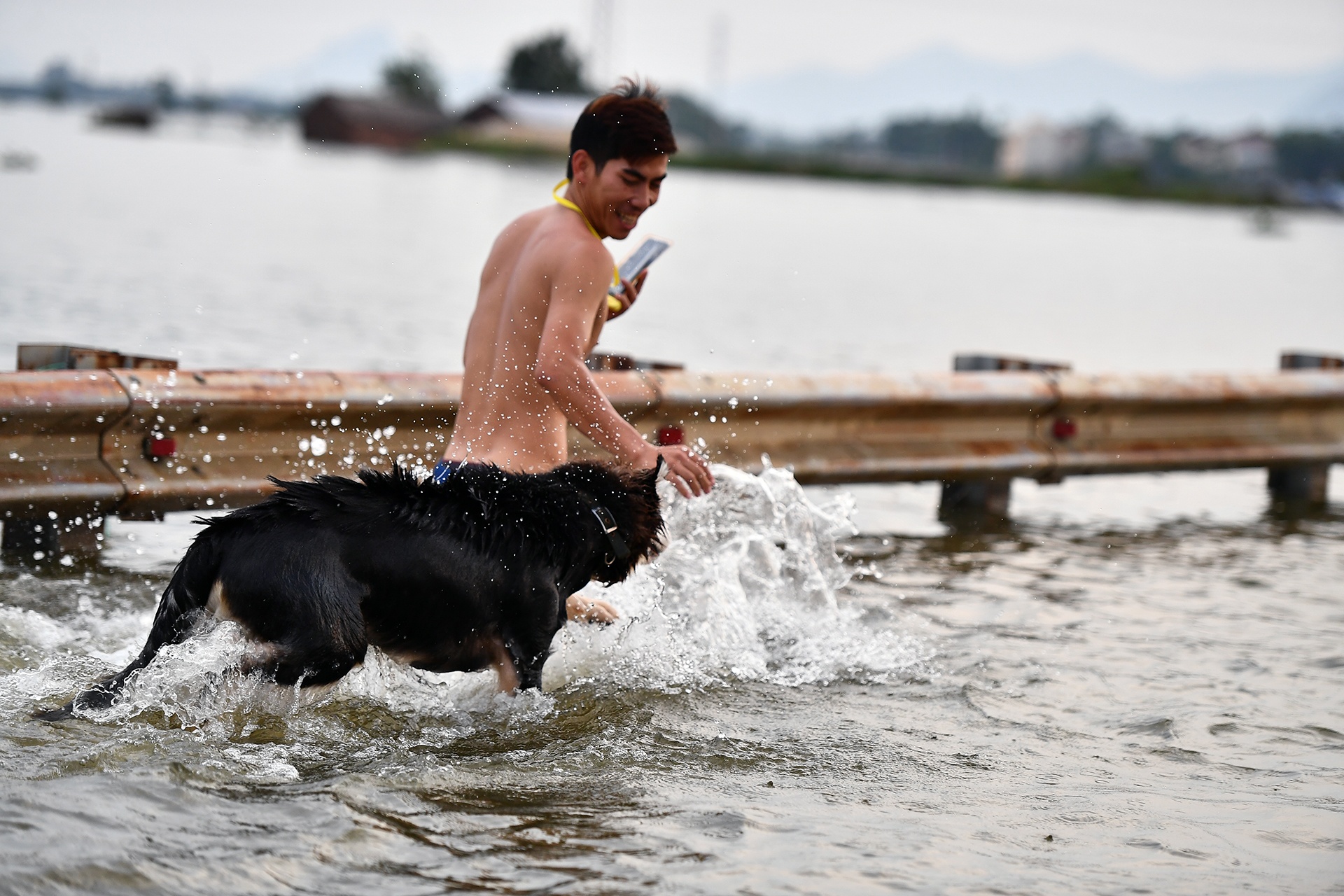 boi loi tren duong sau mua ngap anh 10