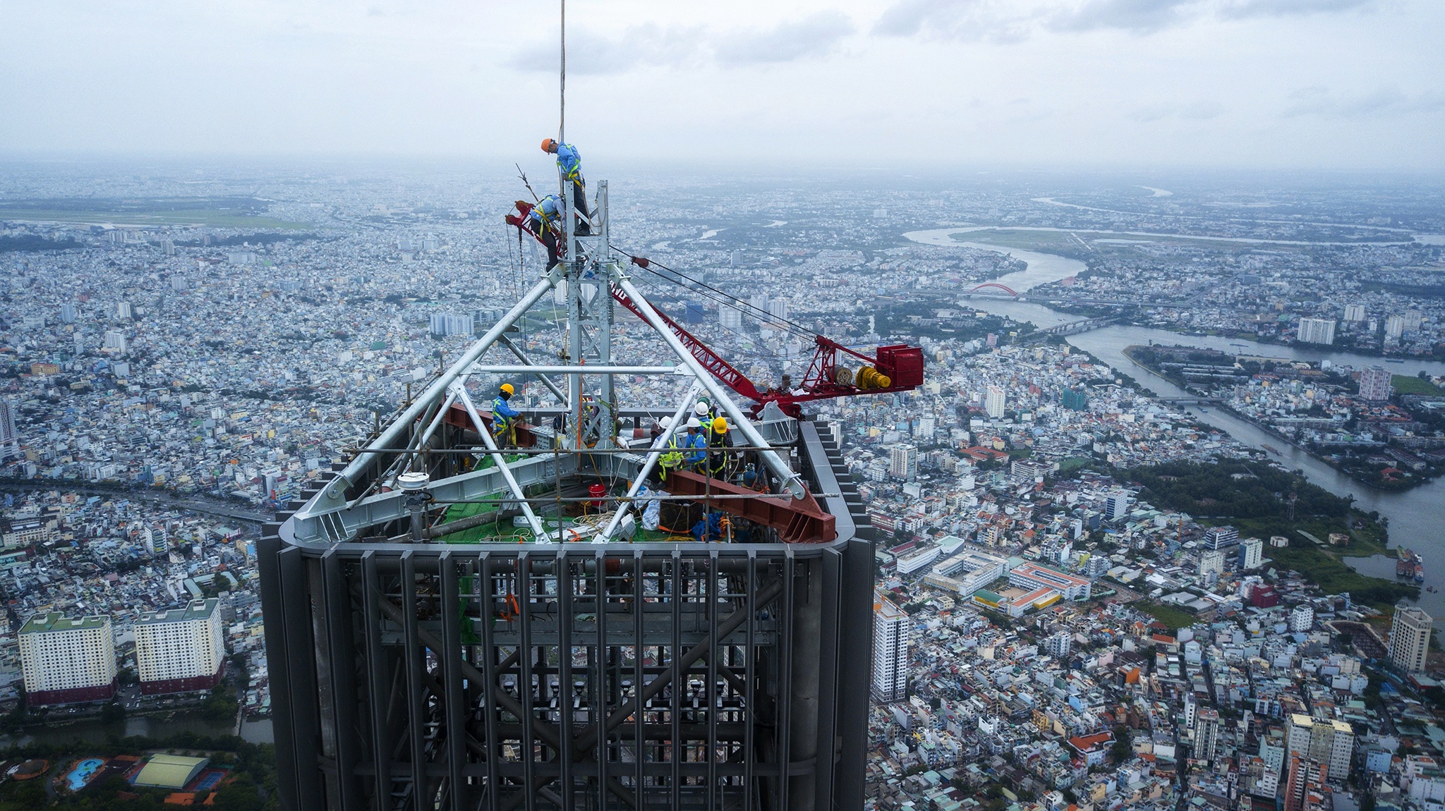 tòa nhà chọc trời ở Sài Gòn ảnh 1 toa nha choc troi o Sai Gon anh 1