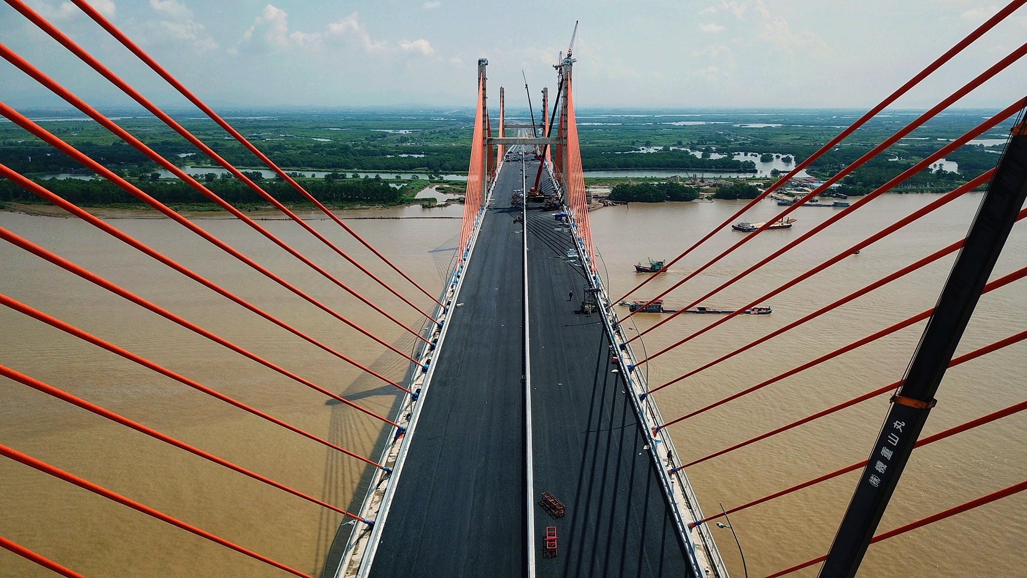 cầu Bạch Đằng trước ngày khánh thành ảnh 4 cau Bach Dang truoc ngay khanh thanh anh 4