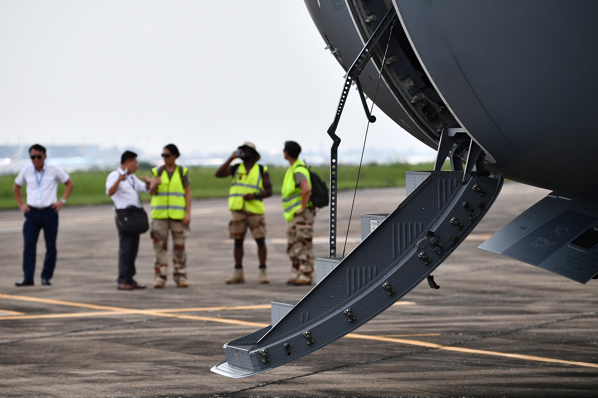 máy bay A400M bay thử tại Hà Nội ảnh 6 may bay A400M bay thu tai Ha Noi anh 6